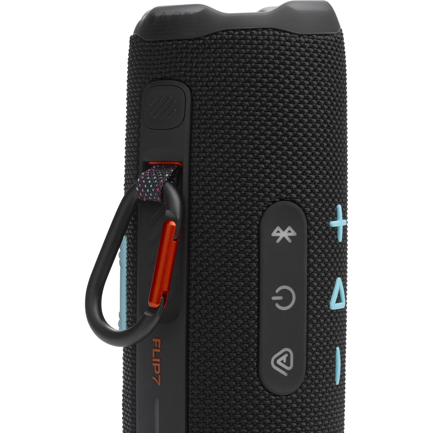 JBL Flip 7 portable Bluetooth speaker in black, image 5 - Portable Speakers at Tech Supply Shed NZ