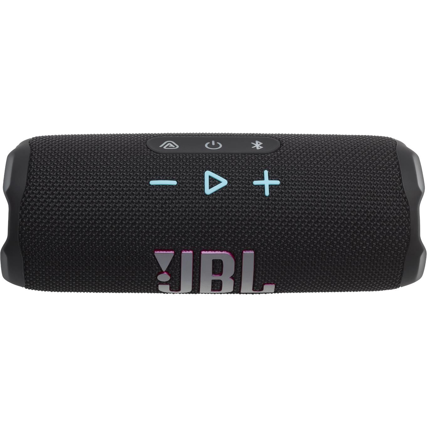 JBL Flip 7 portable Bluetooth speaker in black, image 6 - Portable Speakers at Tech Supply Shed NZ