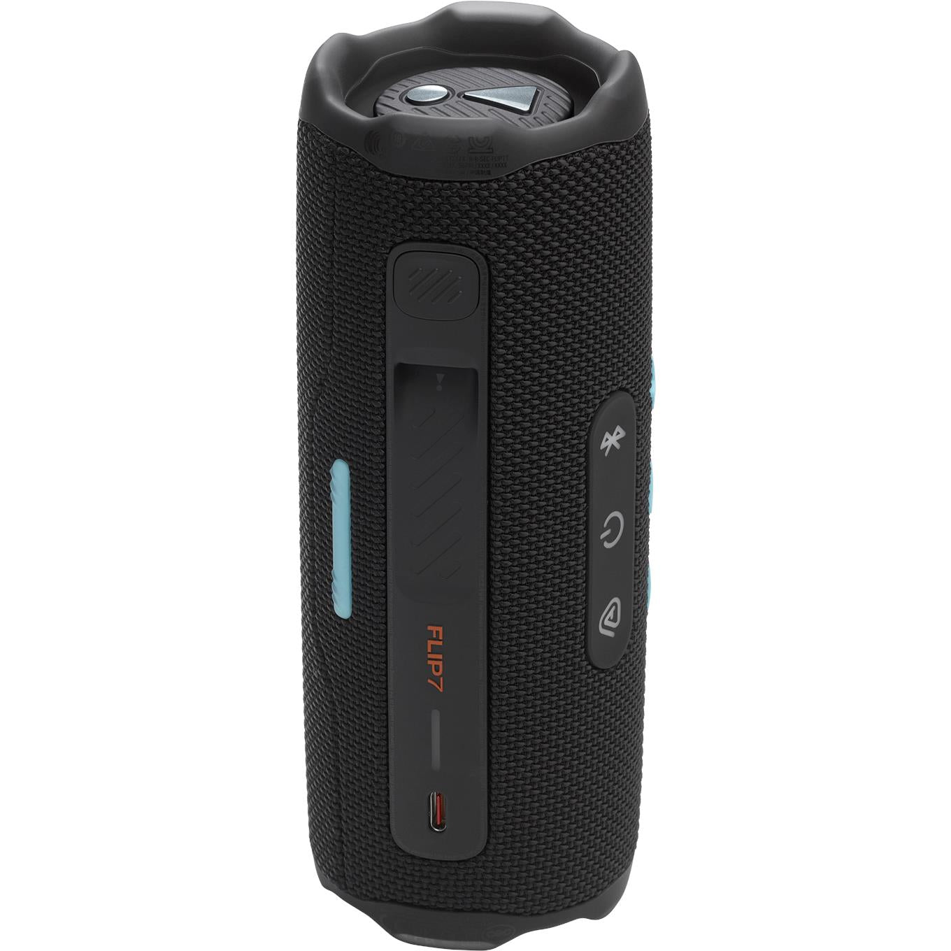 JBL Flip 7 portable Bluetooth speaker in black, image 8 - Portable Speakers at Tech Supply Shed NZ
