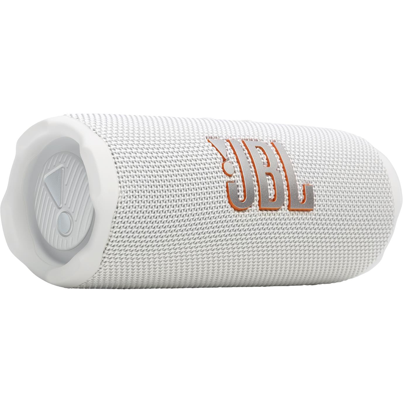 JBL Flip 7 portable Bluetooth speaker in white - Portable Speakers at Tech Supply Shed NZ