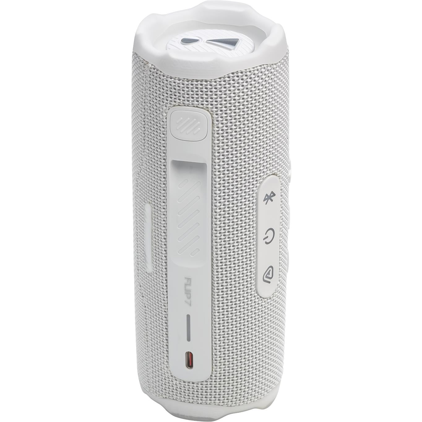 JBL Flip 7 portable Bluetooth speaker in white, image 8 - Portable Speakers at Tech Supply Shed NZ
