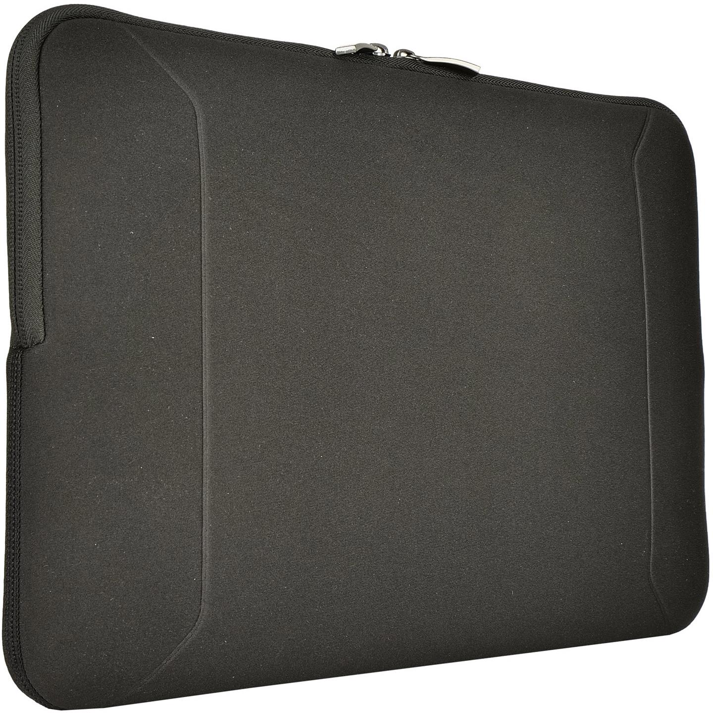 XCD Neoprene 14" Laptop Sleeve, Soft Fleece Lining in black - Laptop & Tablet Bags at Tech Supply Shed NZ