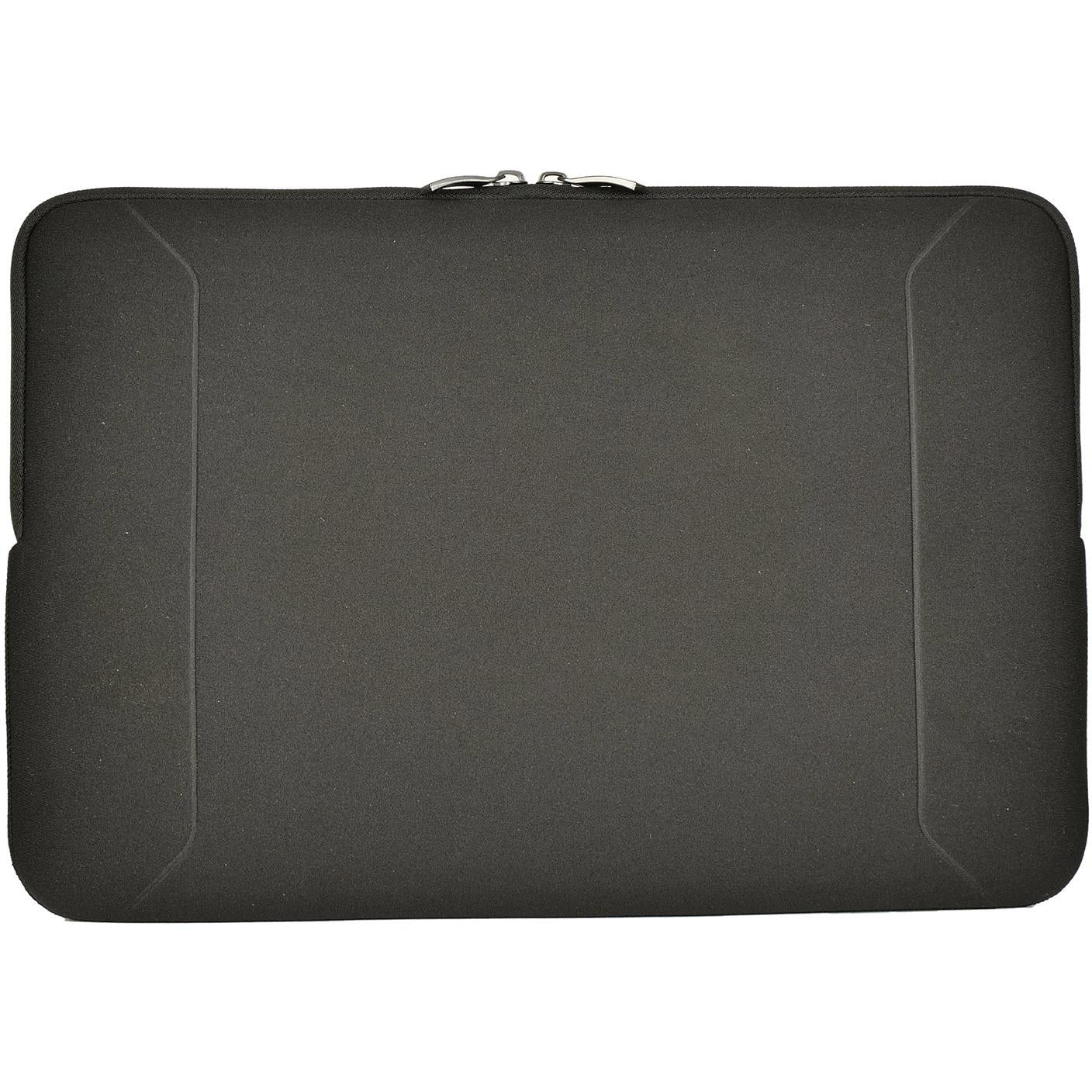 XCD Neoprene 14" Laptop Sleeve, Soft Fleece Lining in black, image 2 - Laptop & Tablet Bags at Tech Supply Shed NZ