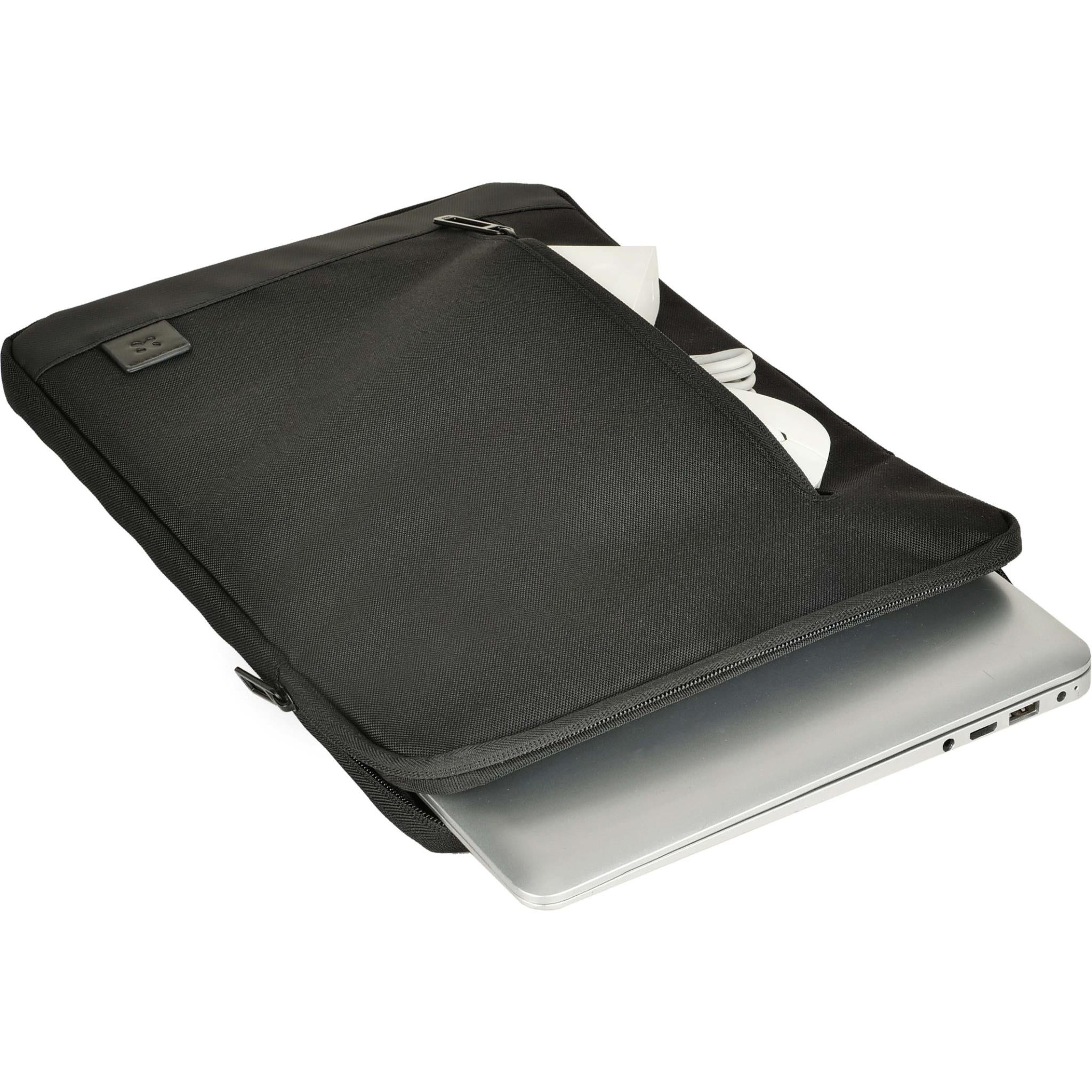 XCD Urban 14" Vertical Laptop Sleeve, Top Loading in black, image 5 - Laptop & Tablet Bags at Tech Supply Shed NZ