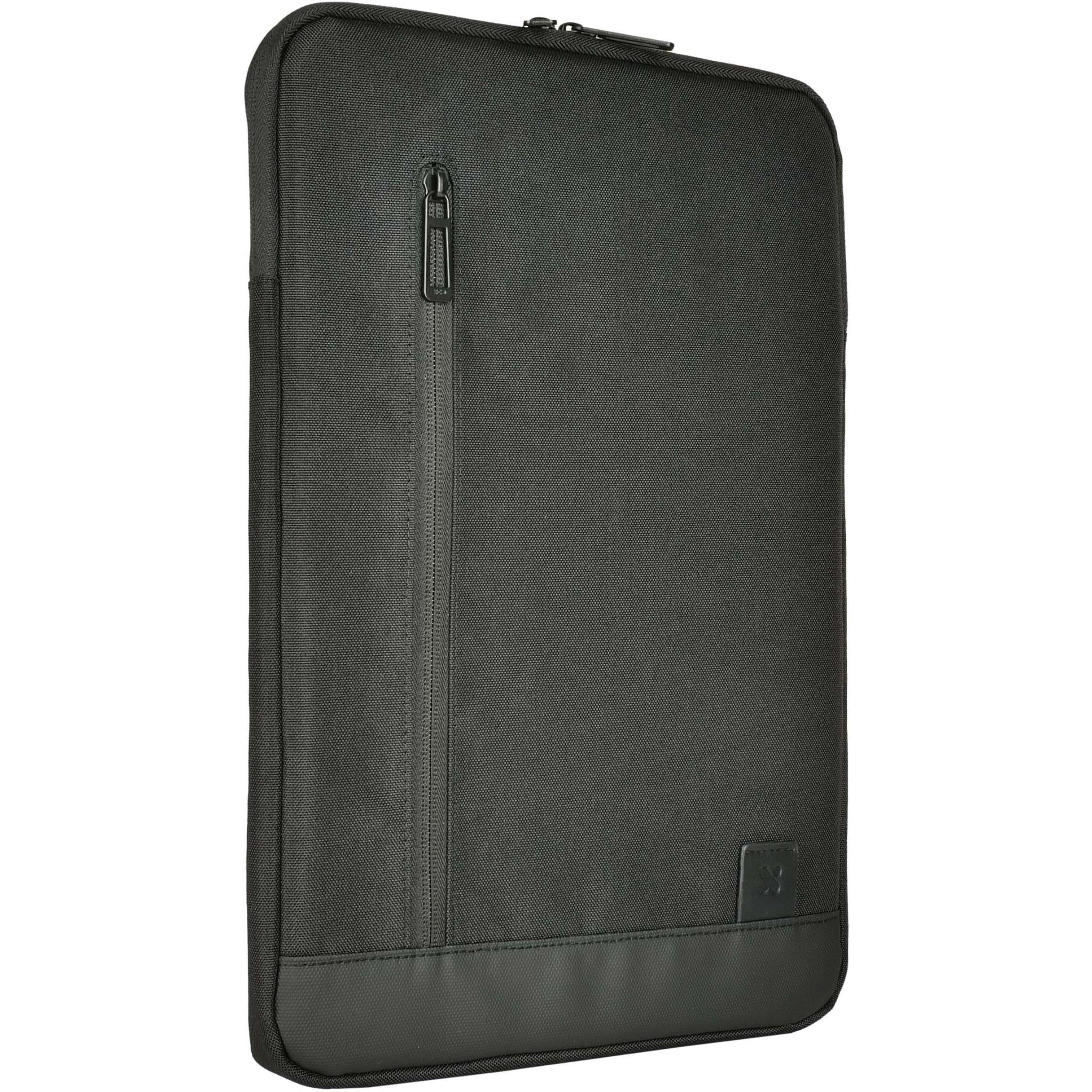 XCD Urban 14" Vertical Laptop Sleeve, Top Loading in black, image 7 - Laptop & Tablet Bags at Tech Supply Shed NZ