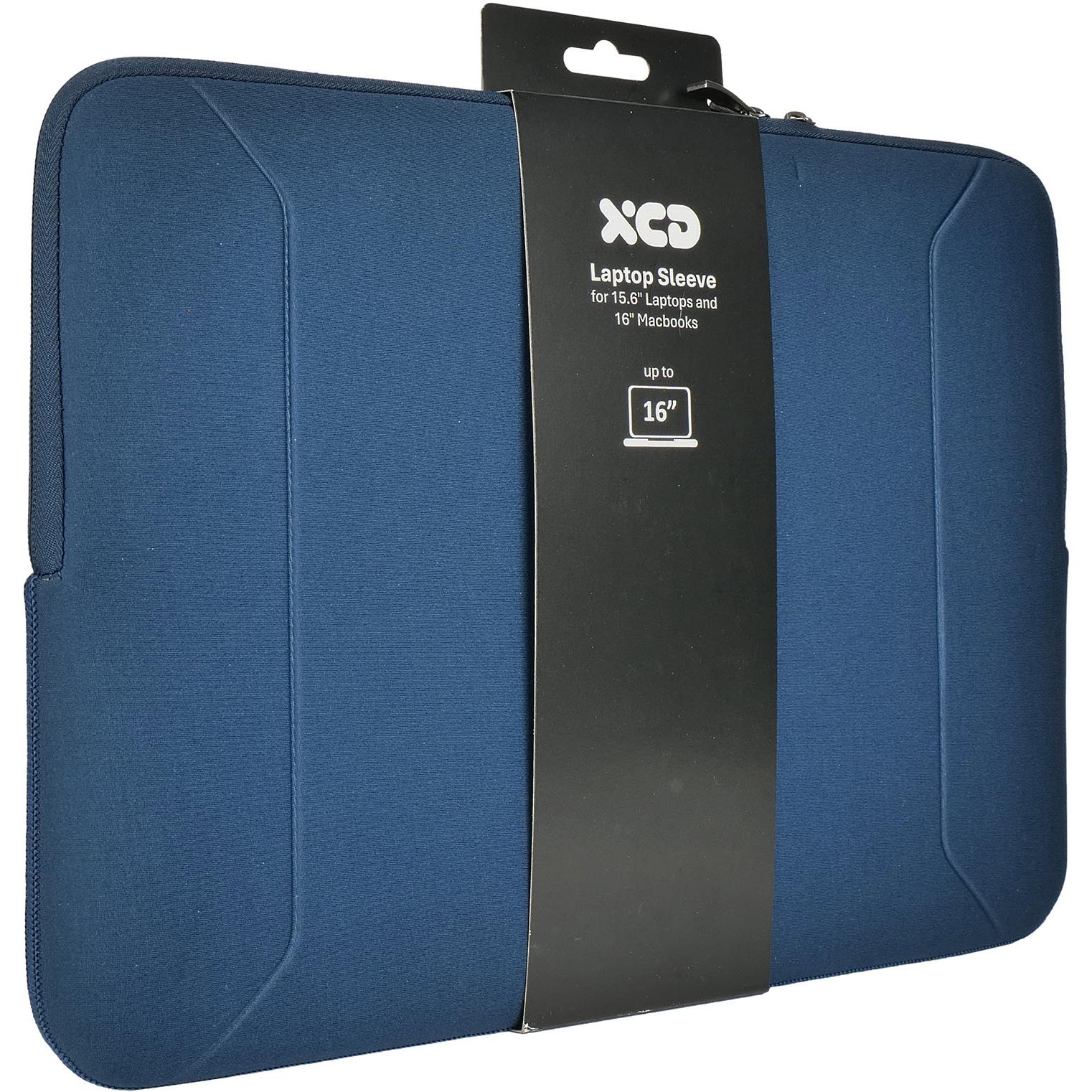 XCD Neoprene 16" Laptop Sleeve in blue, image 7 - Laptop & Tablet Bags at Tech Supply Shed NZ