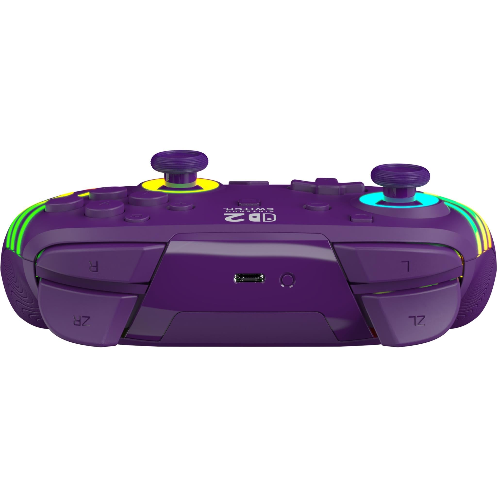 Turtle Beach Afterglow Wired Gaming Controller for Nintendo Switch 2 (Wave - Purple)
