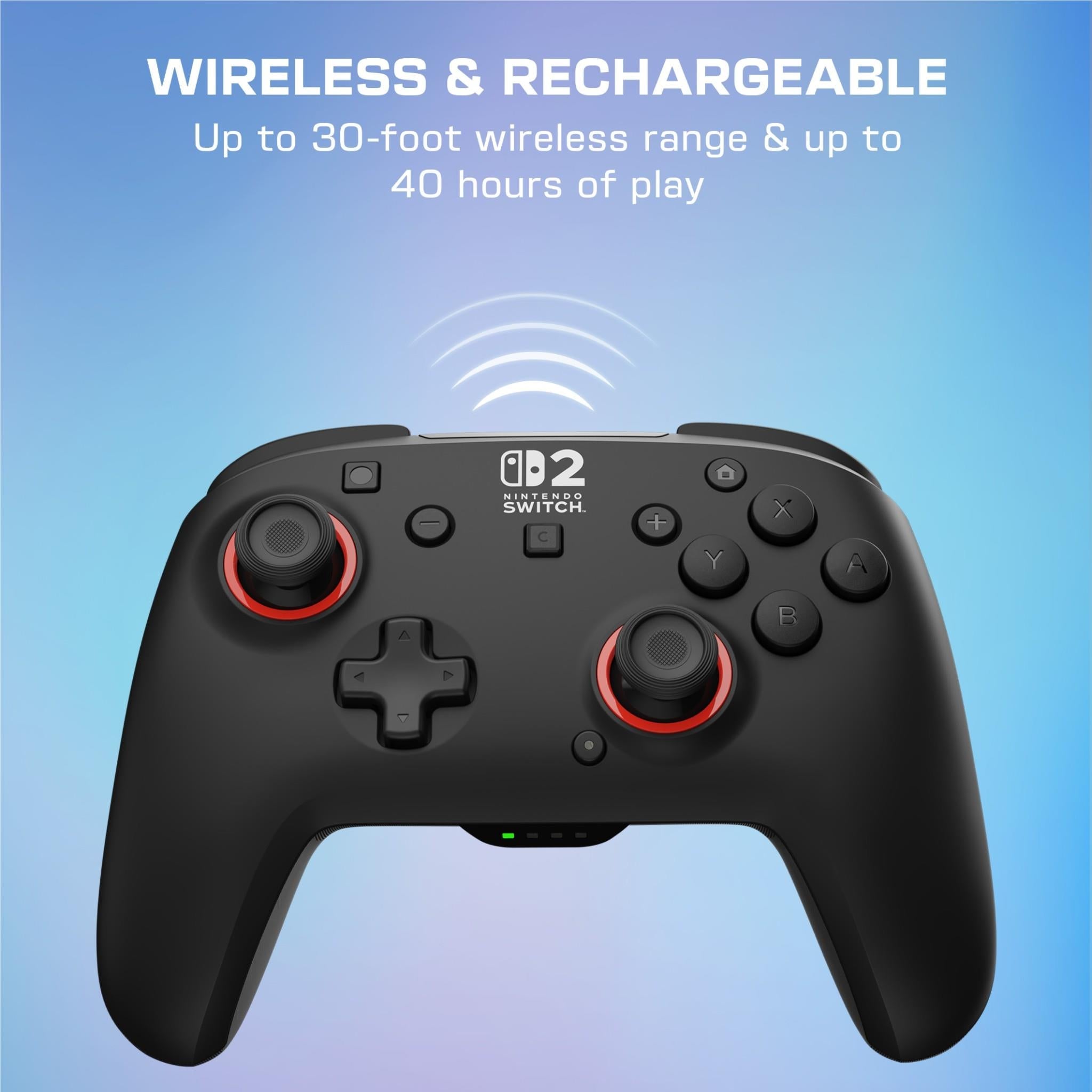 Turtle Beach Rematch Wireless Controller for Nintendo Switch 2 (Black)