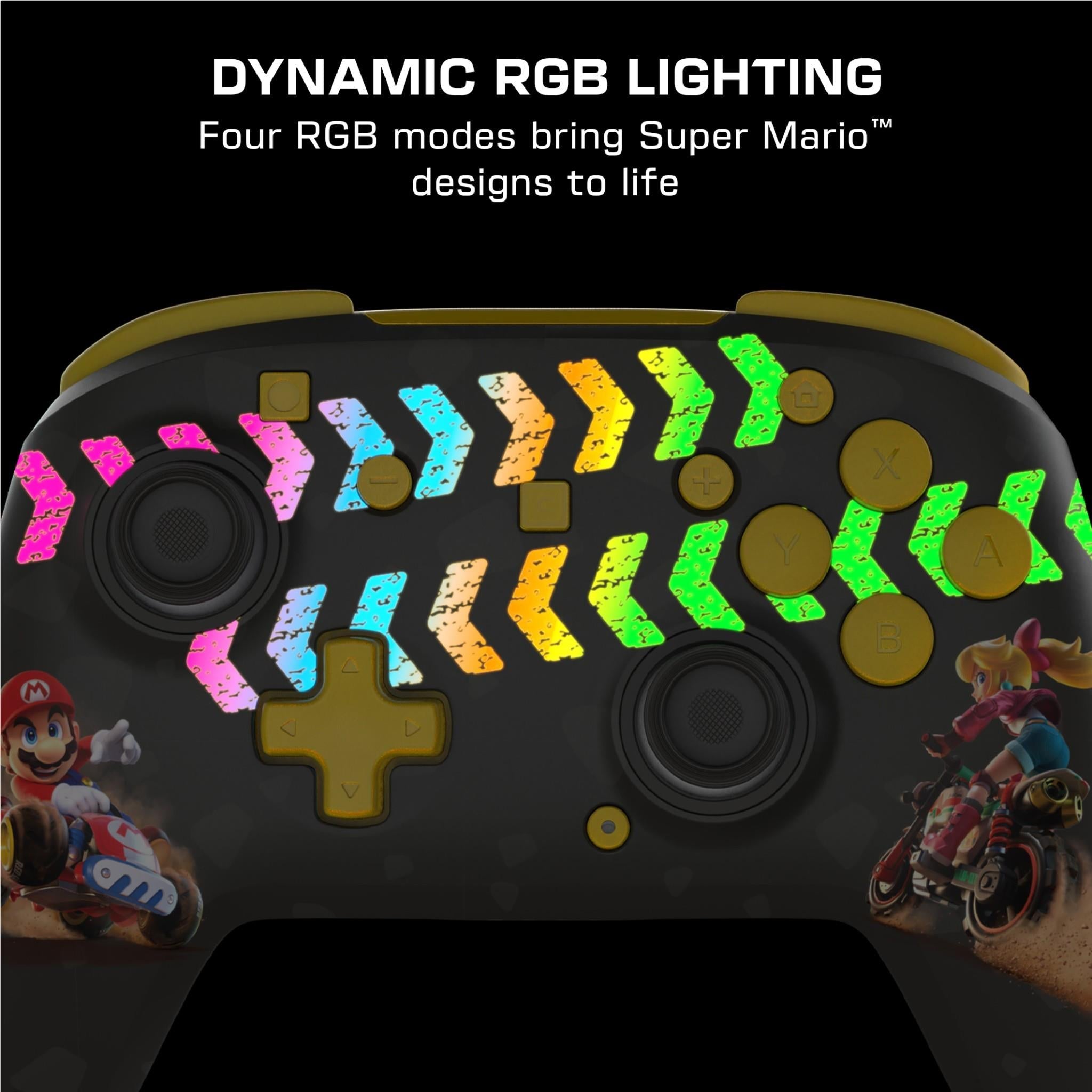 Turtle Beach Rematch Wireless RGB Gaming Controller for Nintendo Switch 2 (Mario Kart World)