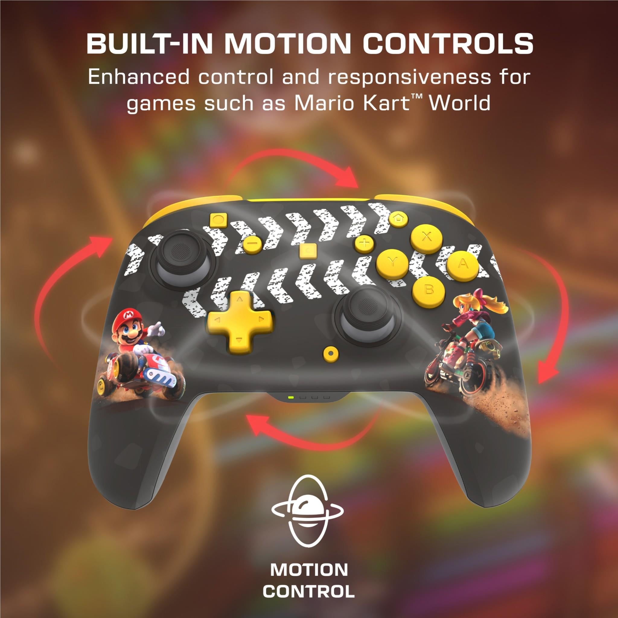 Turtle Beach Rematch Wireless RGB Gaming Controller for Nintendo Switch 2 (Mario Kart World)