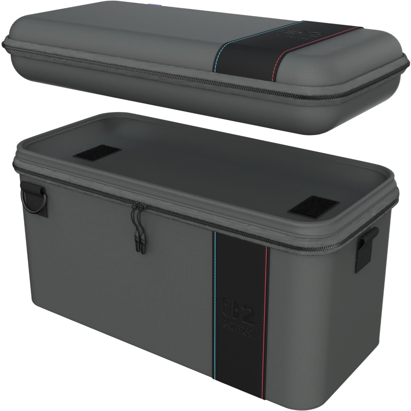 Turtle Beach PlayTrek 2-in-1 Case Charcoal Black for Nintendo Switch 2