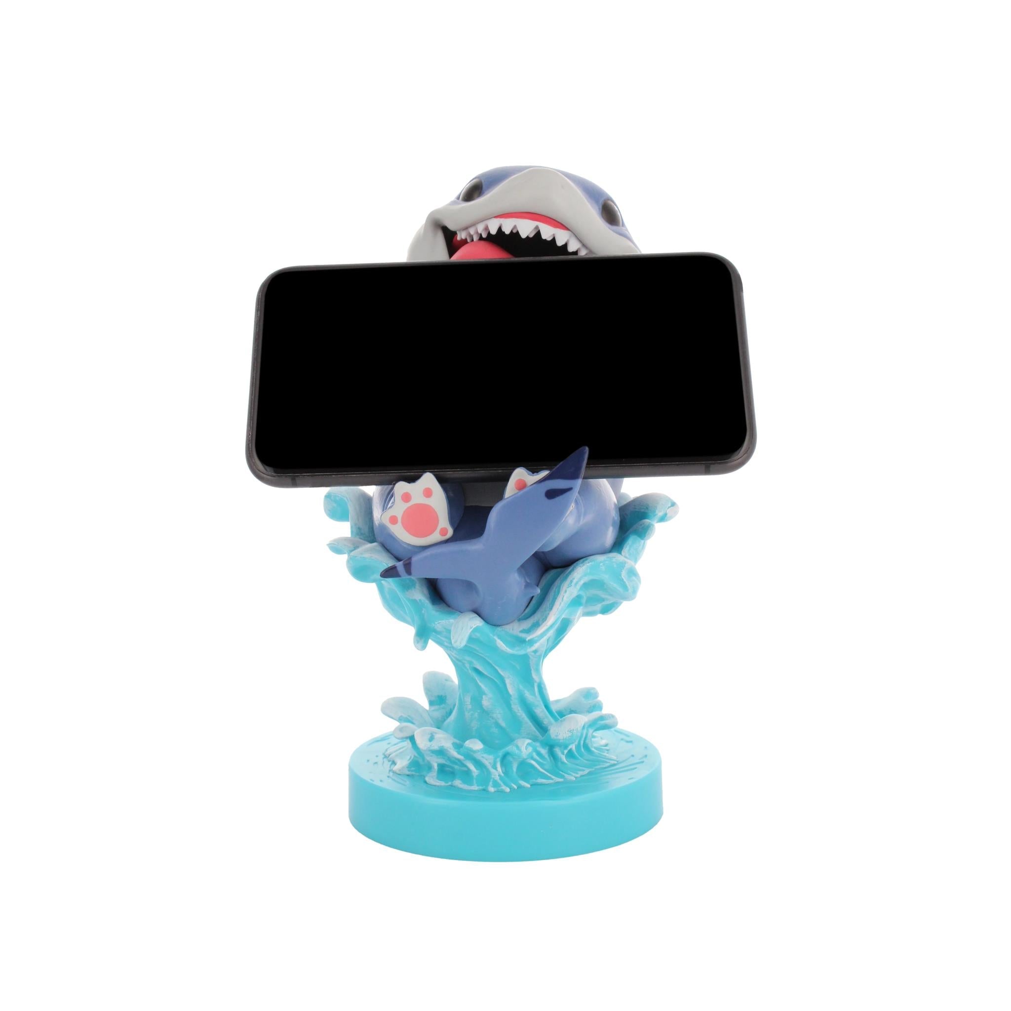 Cable Guys Marvel Rivals Jeff the Land Shark controller and phone holder figure, image 4 - Collectables & Figurines at Tech Supply Shed NZ