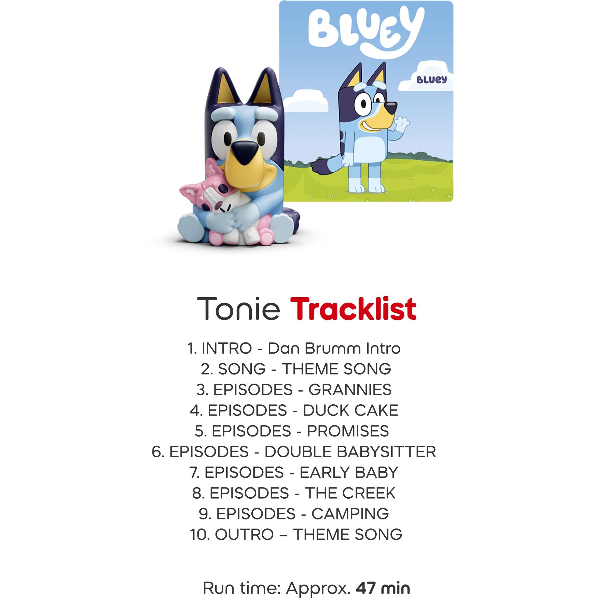 tonies Bluey, Bingo and Muffin audio character Tonie multipack, image 7 - Tonies at Tech Supply Shed NZ