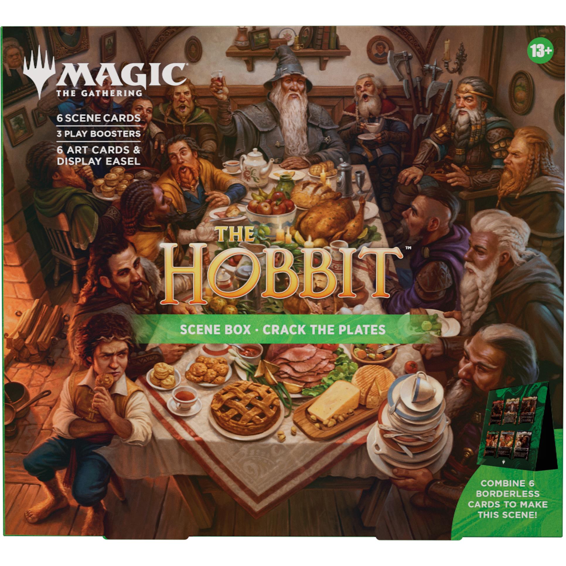Magic: The Gathering The Hobbit Scene Box with display easel, image 3 - Trading Card Games at Tech Supply Shed NZ