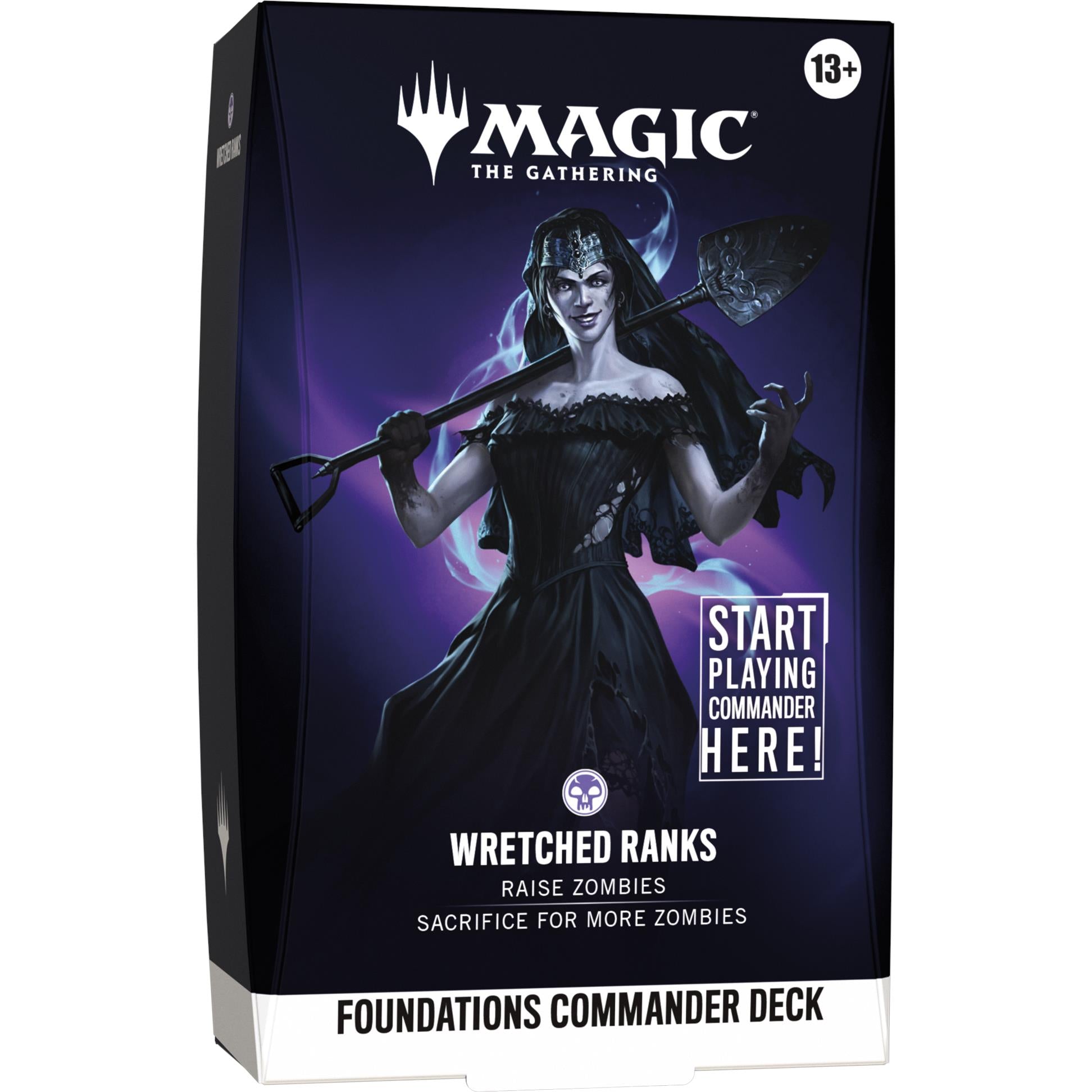 Magic: The Gathering Foundations Starter Commander Deck box, image 3 - Trading Card Games at Tech Supply Shed NZ