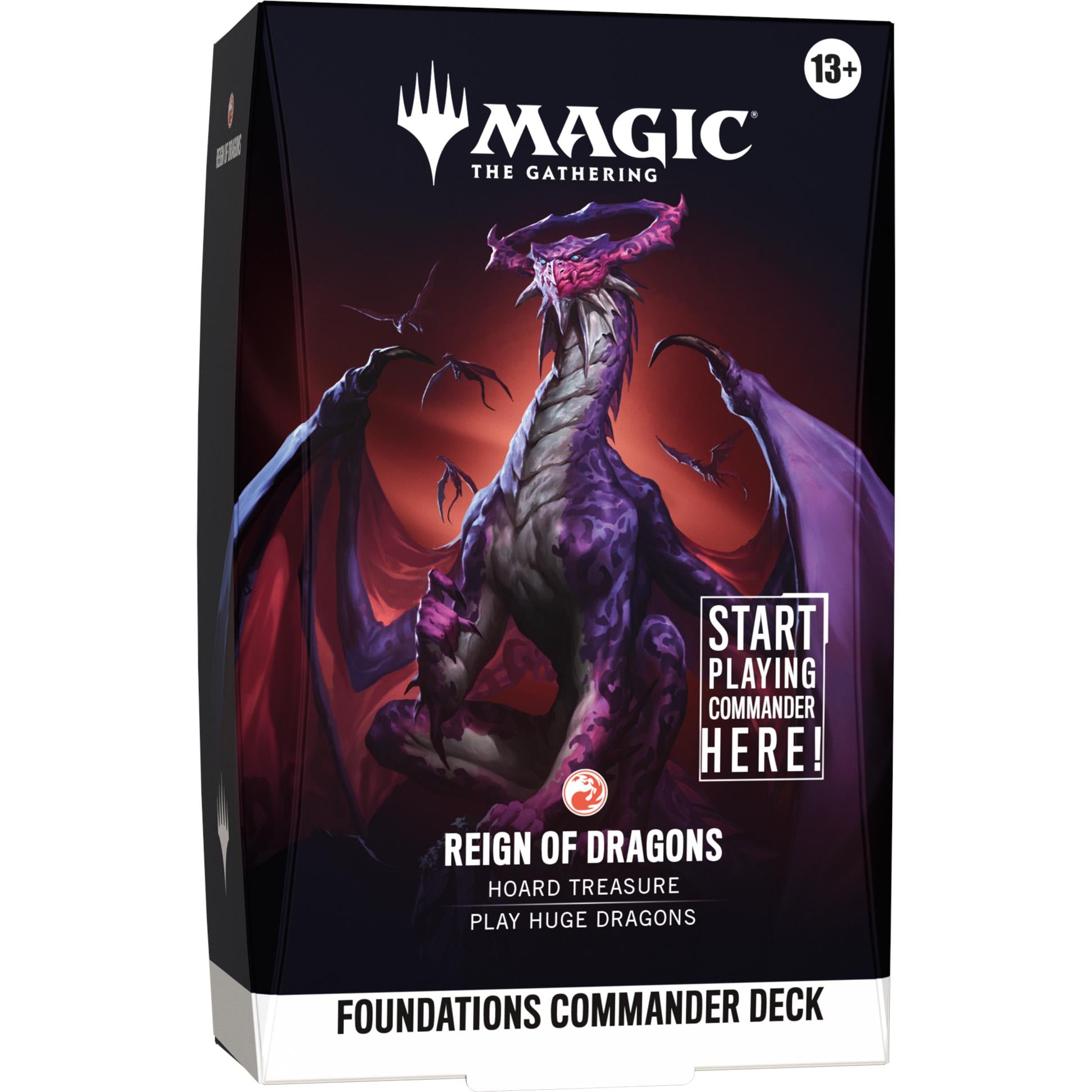 Magic: The Gathering Foundations Starter Commander Deck box, image 4 - Trading Card Games at Tech Supply Shed NZ