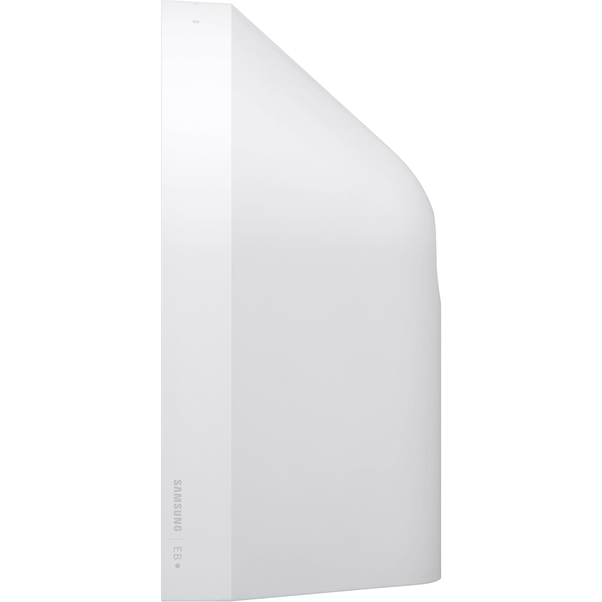 White speaker side panel with small port opening