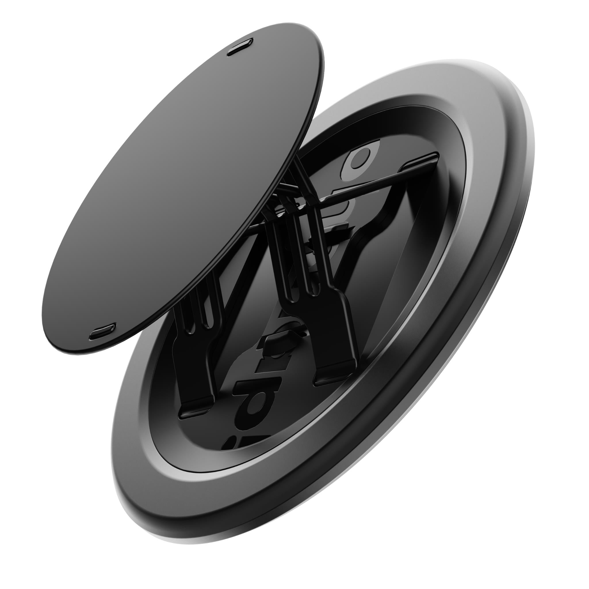 OhSnap! Snap 5 magnetic phone grip and stand in Boring Black black - Phone Accessories at Tech Supply Shed NZ
