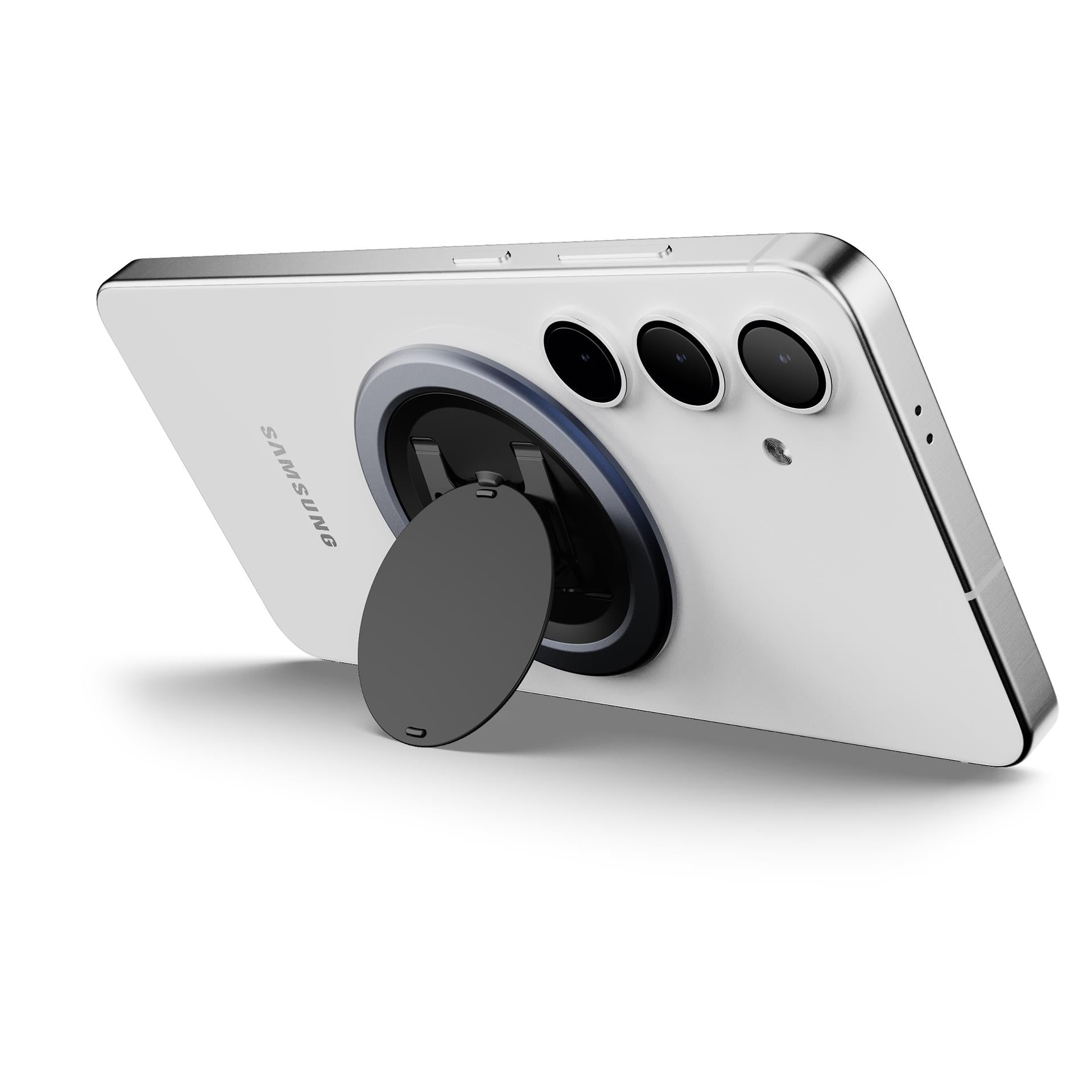 OhSnap! Snap 5 magnetic phone grip and stand in Insomnia Blue blue, image 4 - Phone Accessories at Tech Supply Shed NZ