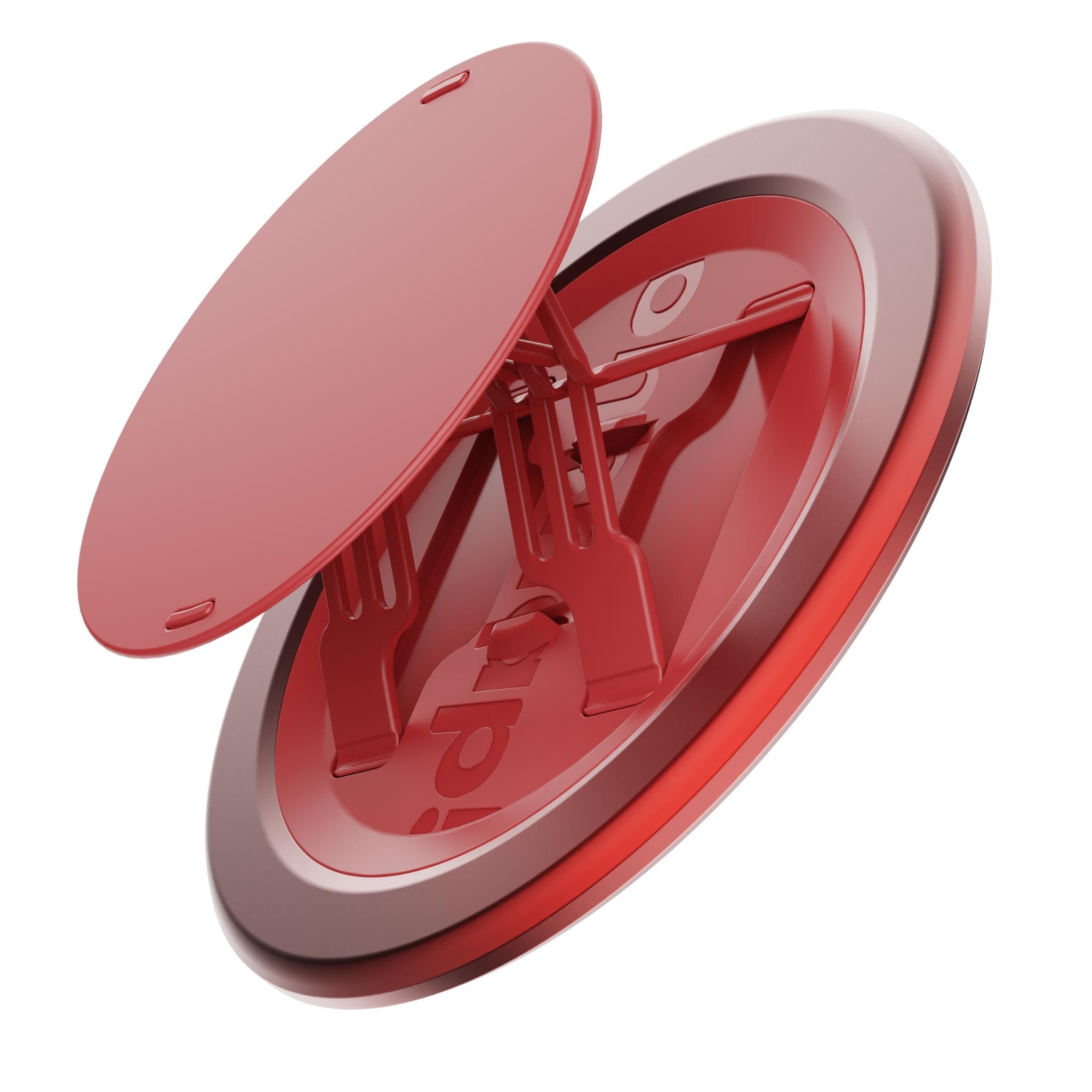 OhSnap! Snap 5 magnetic phone grip and stand in Cherry Noise red - Phone Accessories at Tech Supply Shed NZ