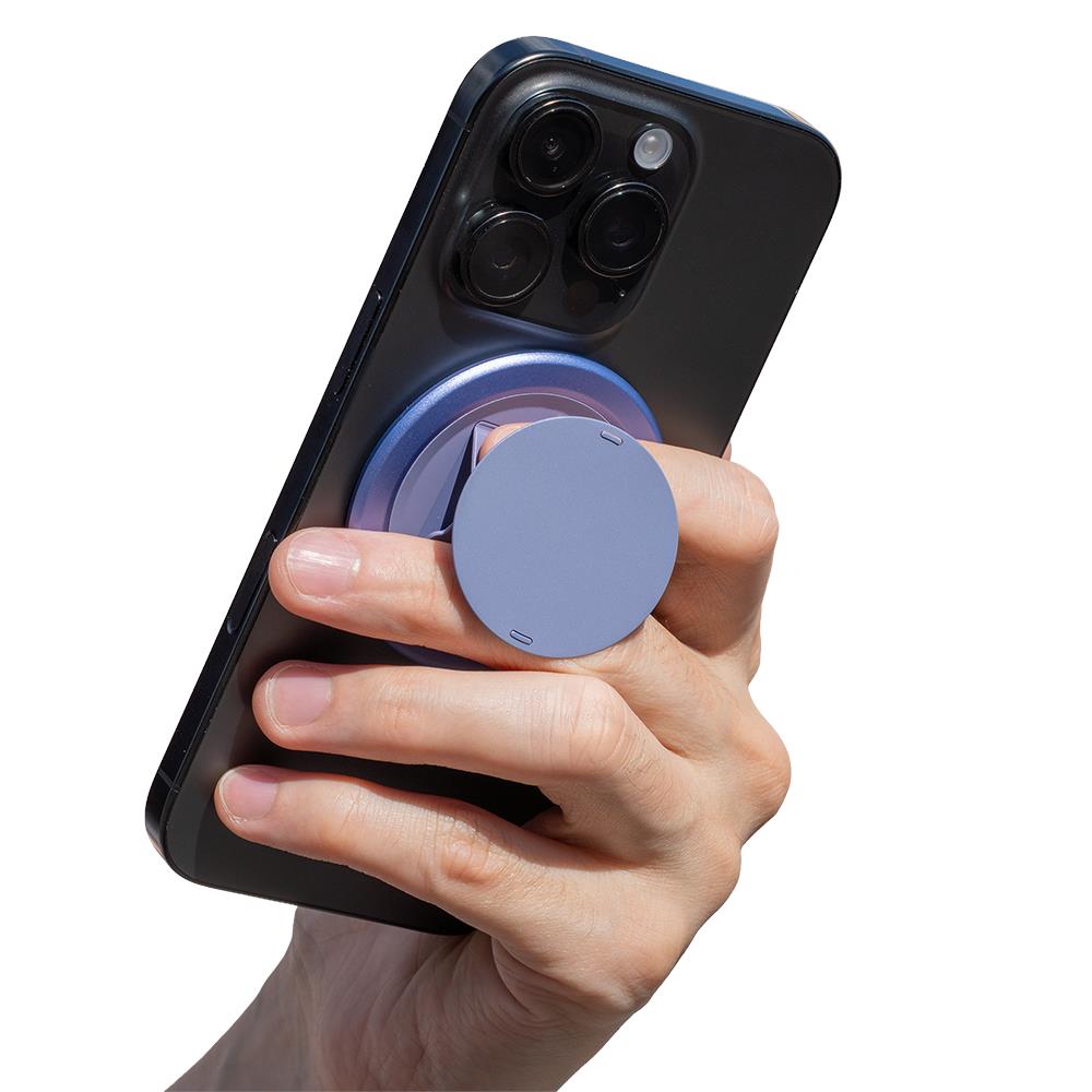 OhSnap! Snap 5 magnetic phone grip and stand in Orchid Slap purple, image 2 - Phone Accessories at Tech Supply Shed NZ