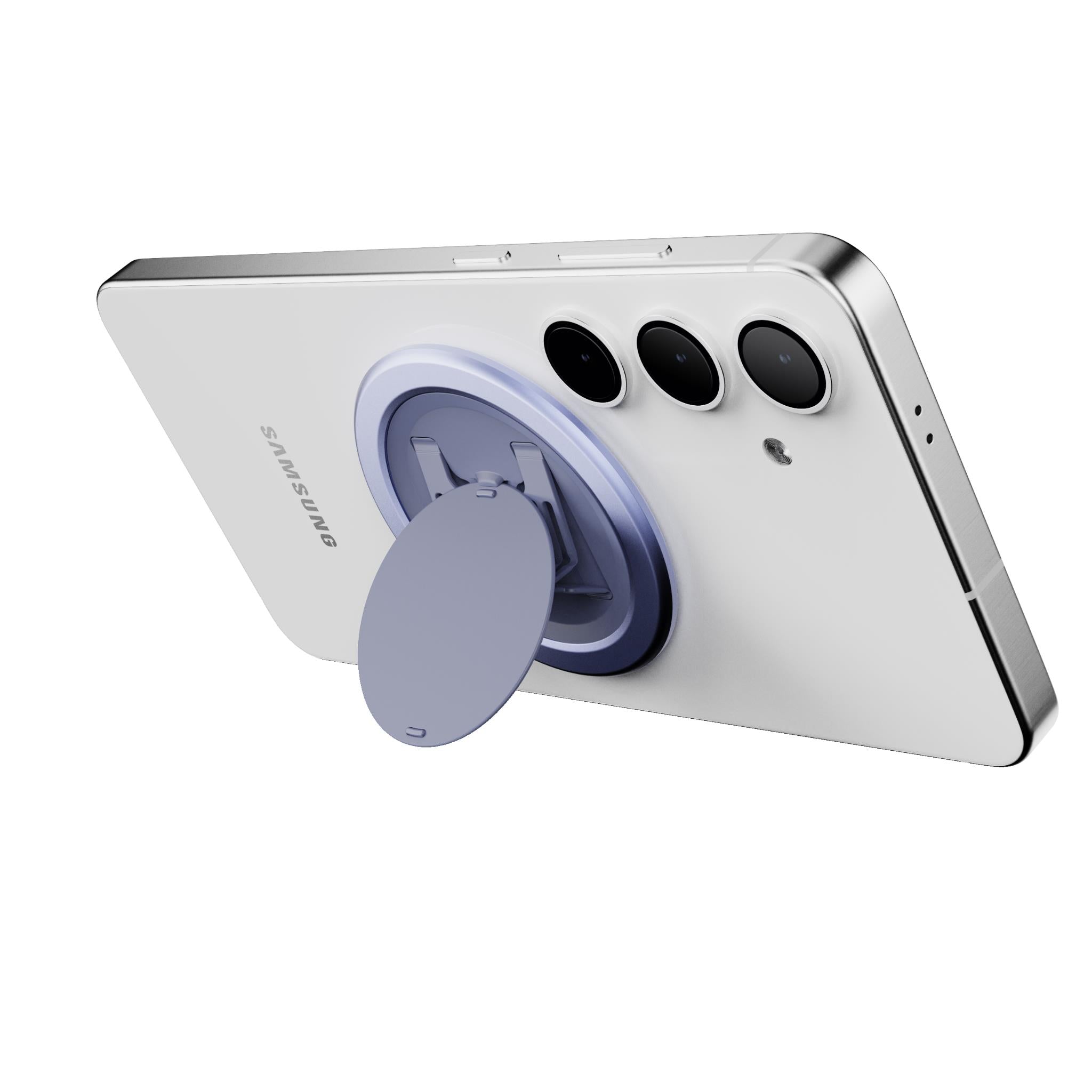 OhSnap! Snap 5 magnetic phone grip and stand in Orchid Slap purple, image 4 - Phone Accessories at Tech Supply Shed NZ