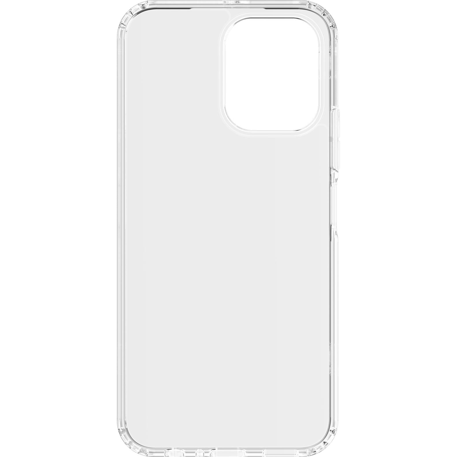 OPPO clear protective phone case with top camera cutout