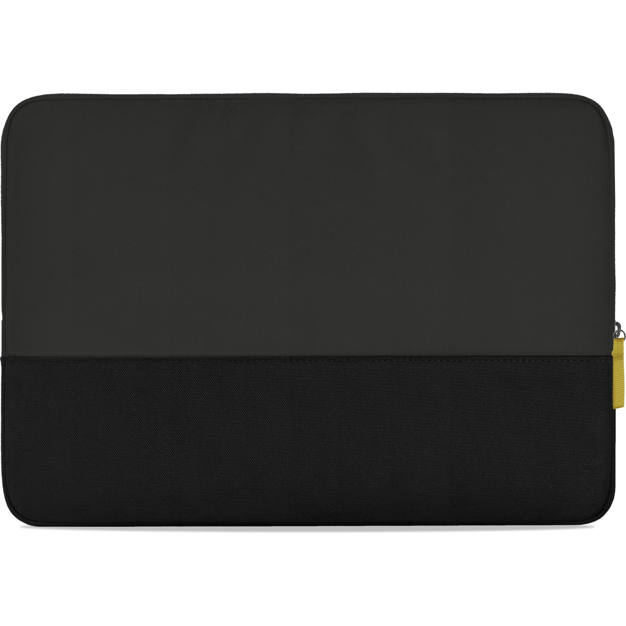 STM Origin 14 inch laptop sleeve in black slate, image 4 - Laptop & Tablet Bags at Tech Supply Shed NZ