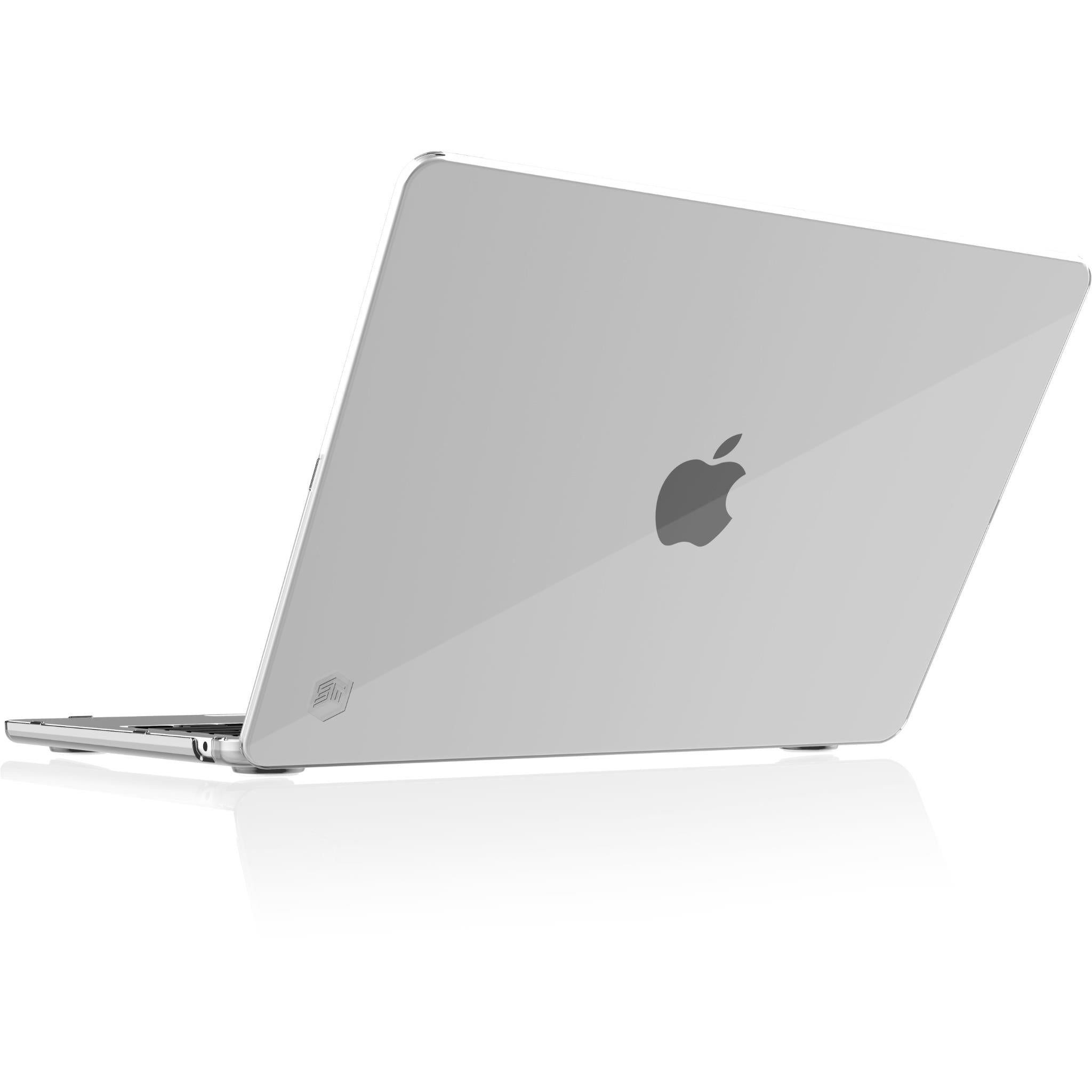 STM Studio Shell clear snap-on case for 13 inch MacBook Air, image 3 - Laptop Accessories at Tech Supply Shed NZ