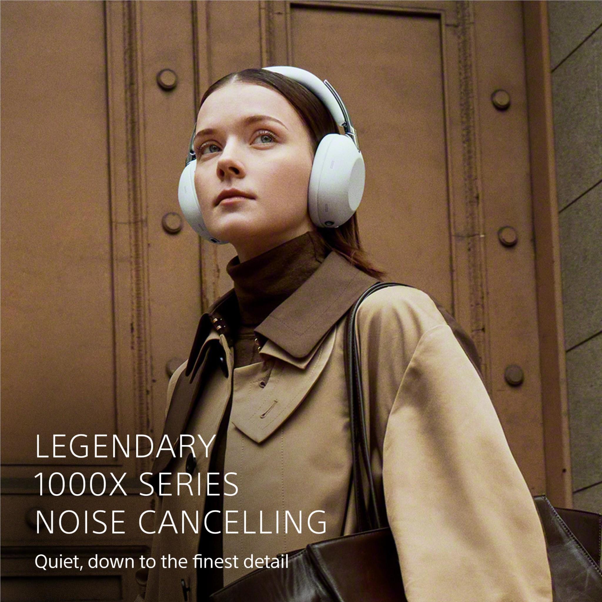 Sony 1000X THE COLLEXION over-ear headphones in Platinum White, image 15 - Over-Ear Headphones at Tech Supply Shed NZ