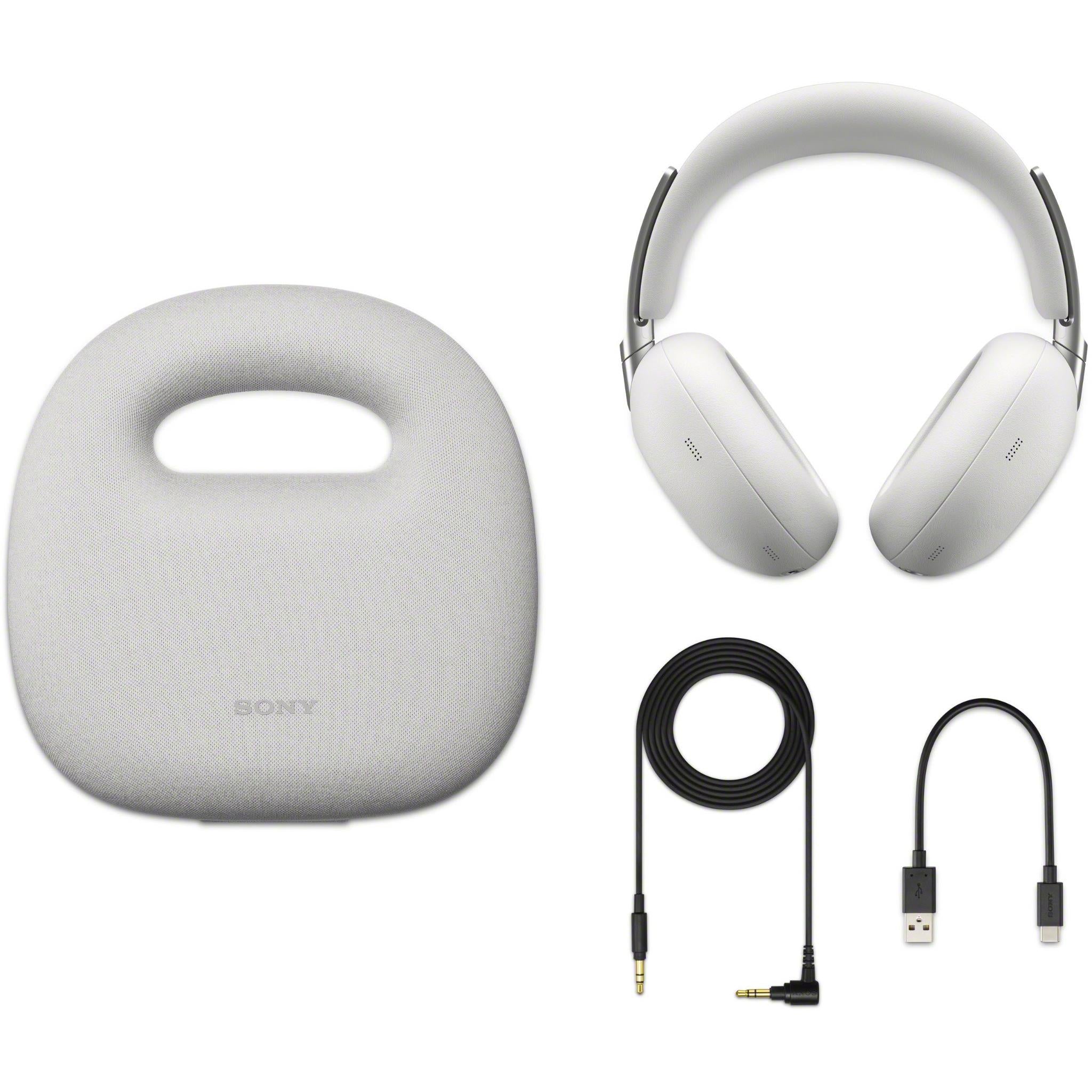 Sony 1000X THE COLLEXION over-ear headphones in Platinum White, image 6 - Over-Ear Headphones at Tech Supply Shed NZ