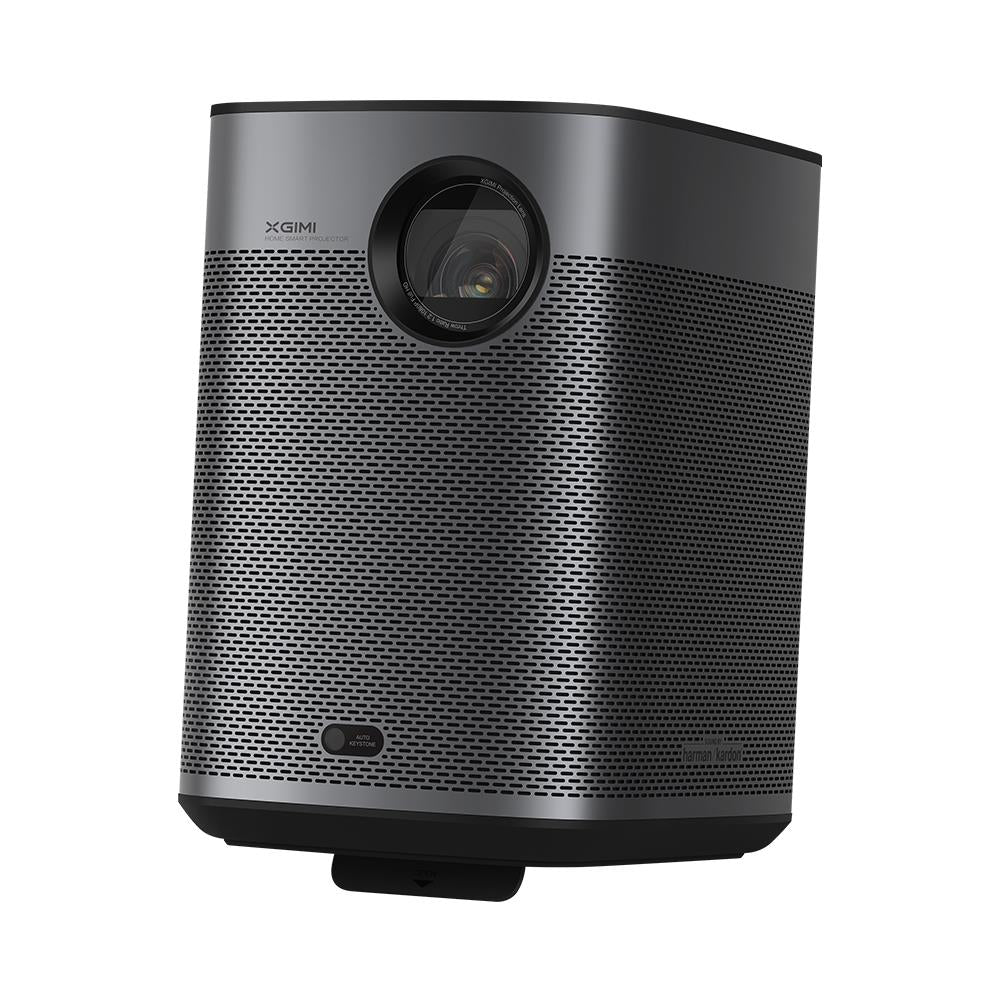 XGIMI Halo+ portable projector showing front lens and top housing