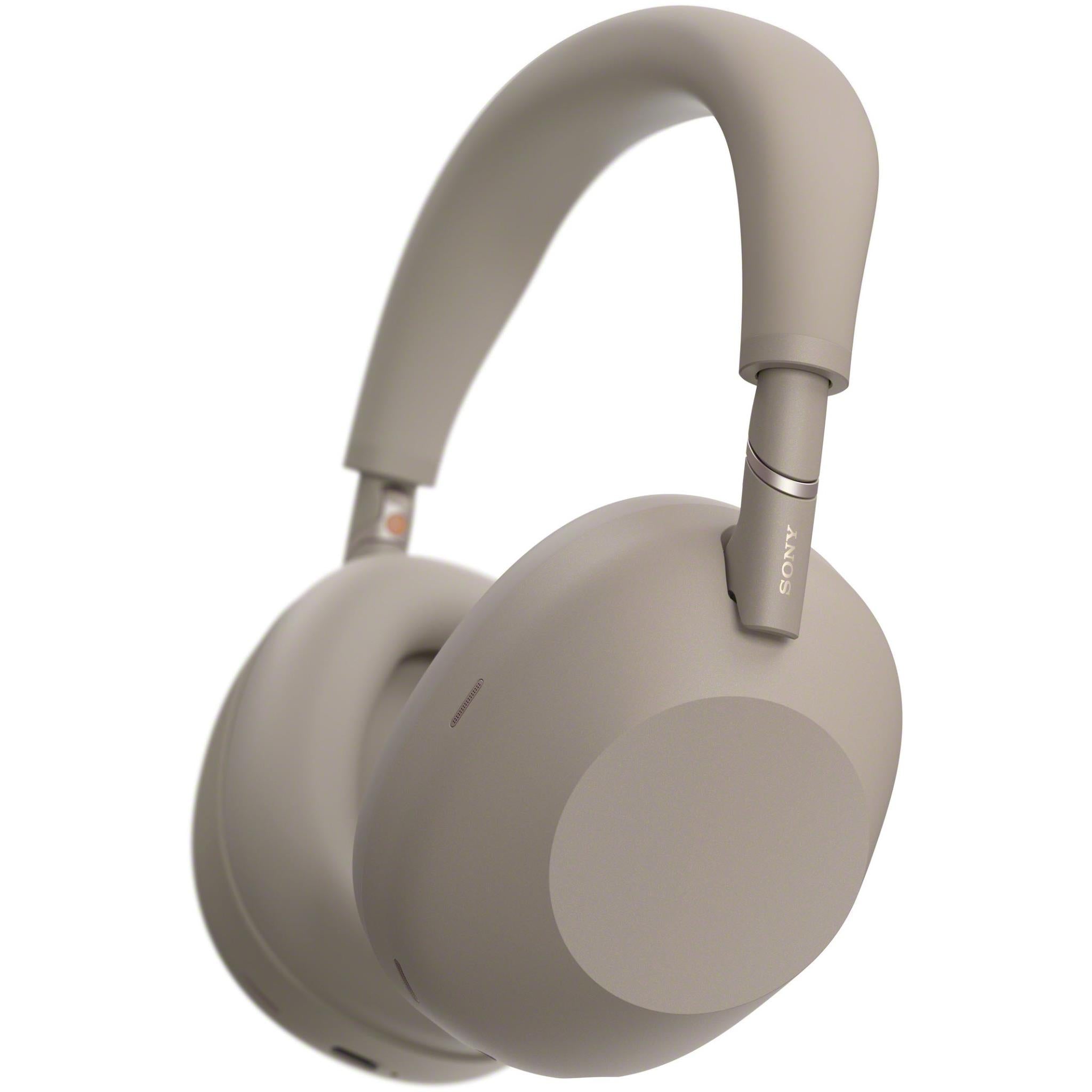 Sony WH-1000XM6 noise cancelling wireless over-ear headphones in Sandstone - Over-Ear Headphones at Tech Supply Shed NZ