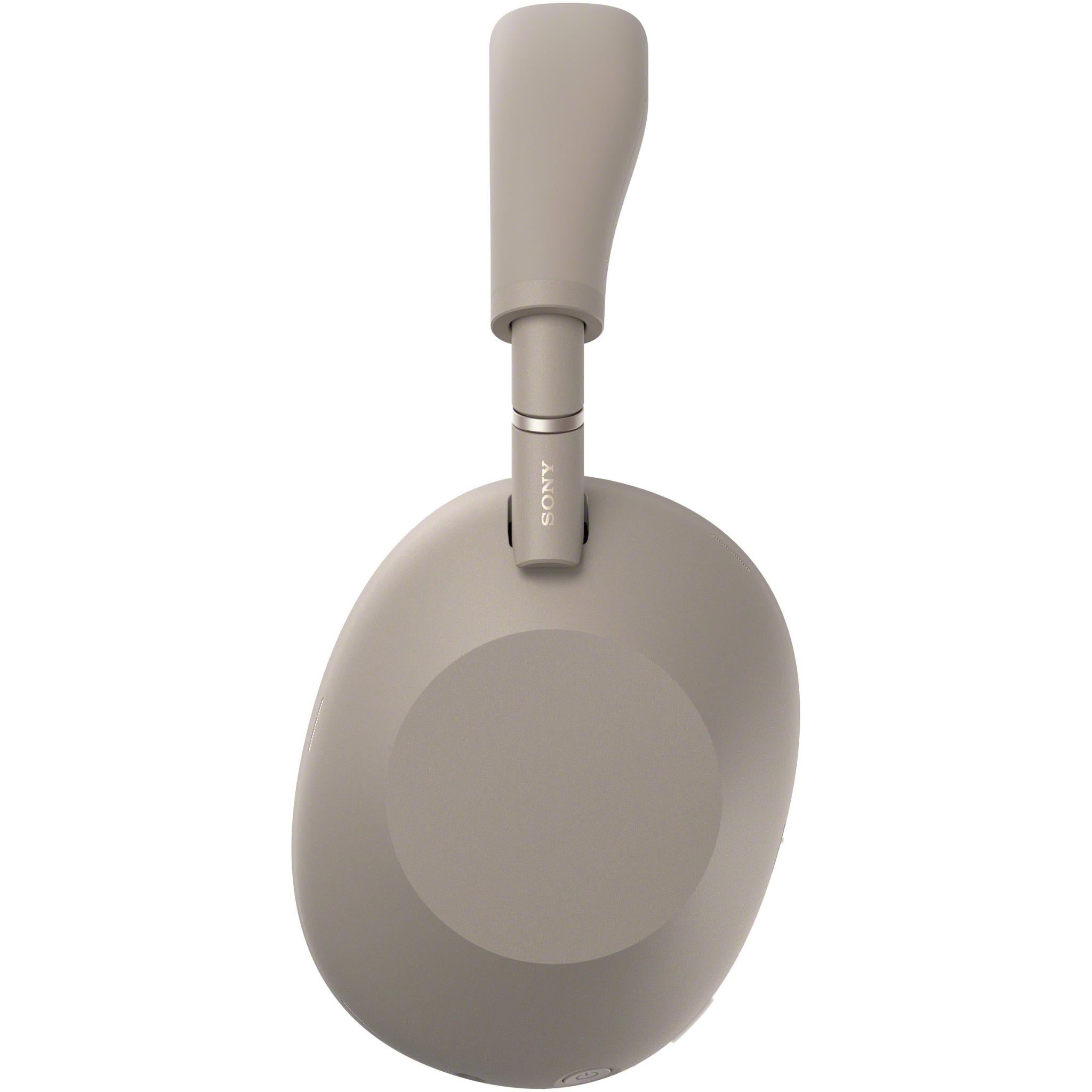 Sony WH-1000XM6 noise cancelling wireless over-ear headphones in Sandstone, image 2 - Over-Ear Headphones at Tech Supply Shed NZ