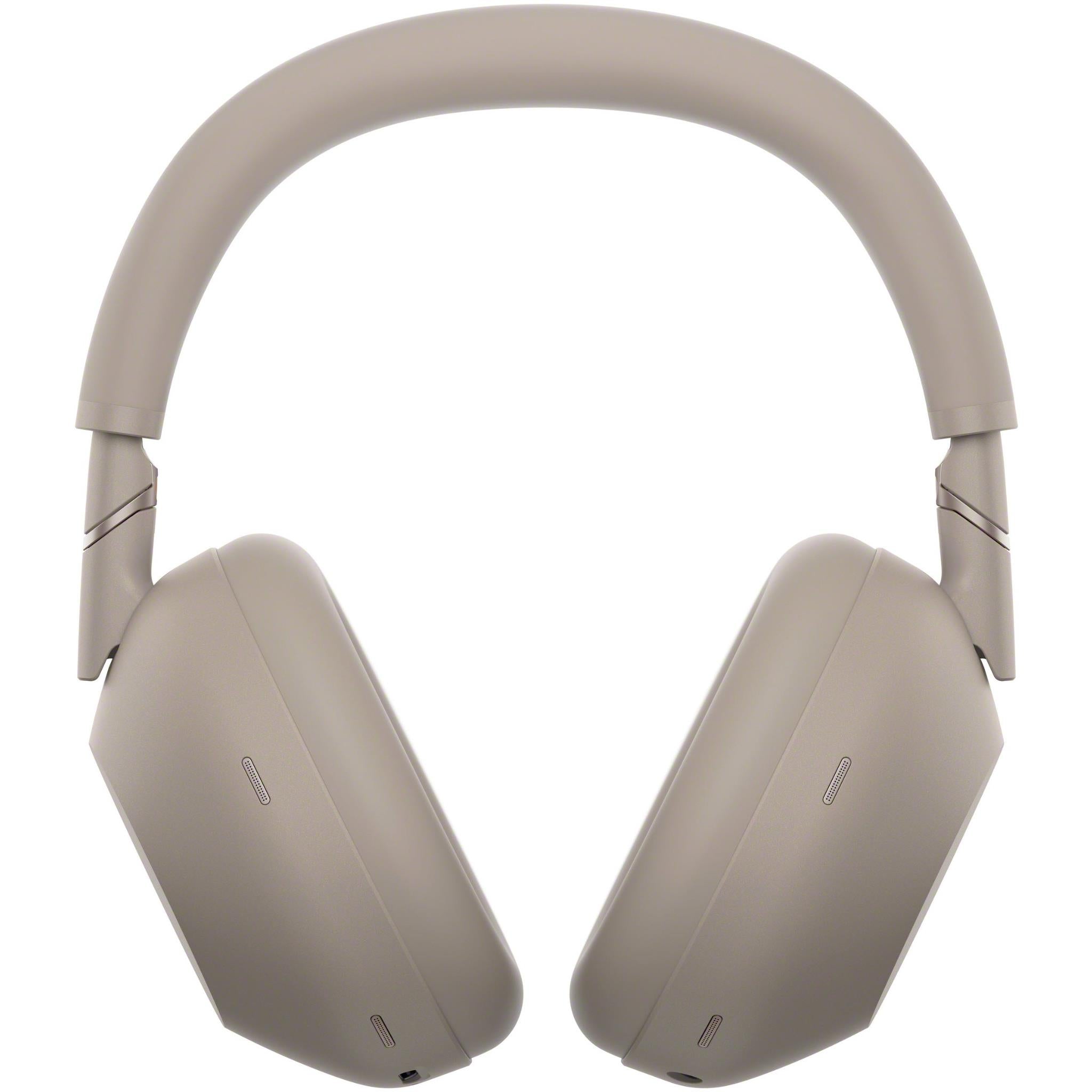 Sony WH-1000XM6 noise cancelling wireless over-ear headphones in Sandstone, image 3 - Over-Ear Headphones at Tech Supply Shed NZ