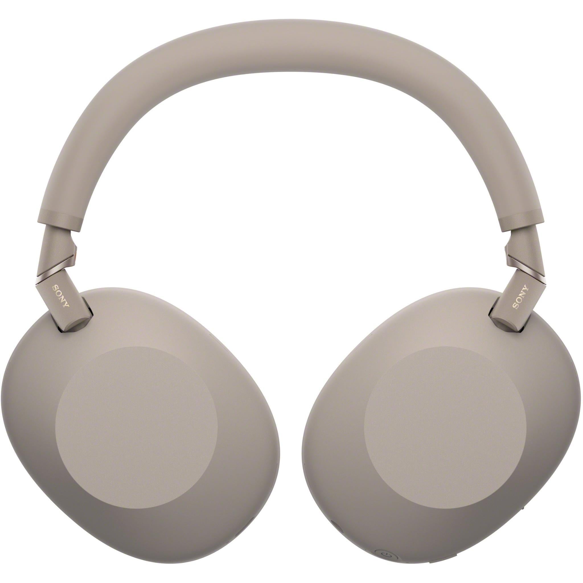 Sony WH-1000XM6 noise cancelling wireless over-ear headphones in Sandstone, image 4 - Over-Ear Headphones at Tech Supply Shed NZ