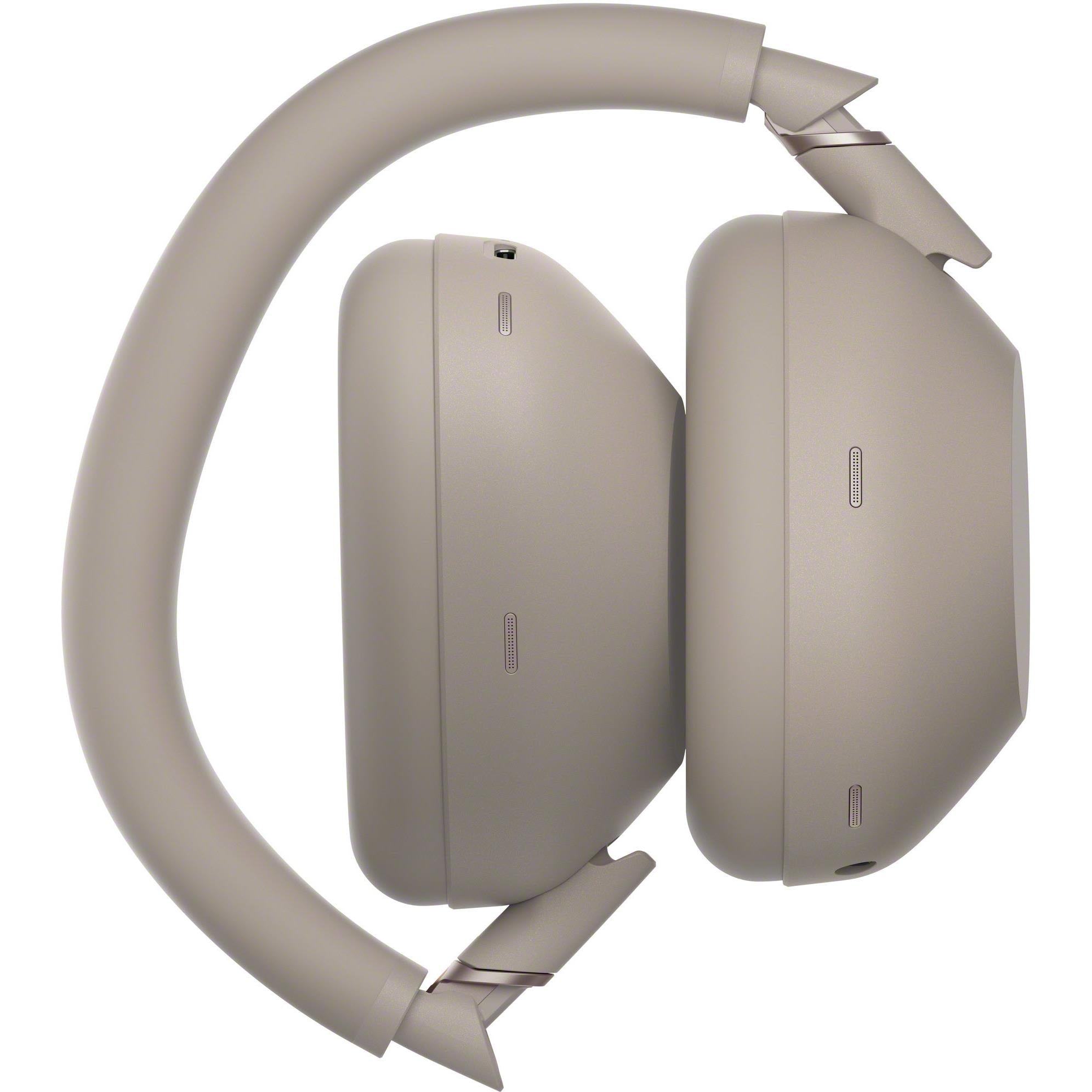 Sony WH-1000XM6 noise cancelling wireless over-ear headphones in Sandstone, image 5 - Over-Ear Headphones at Tech Supply Shed NZ
