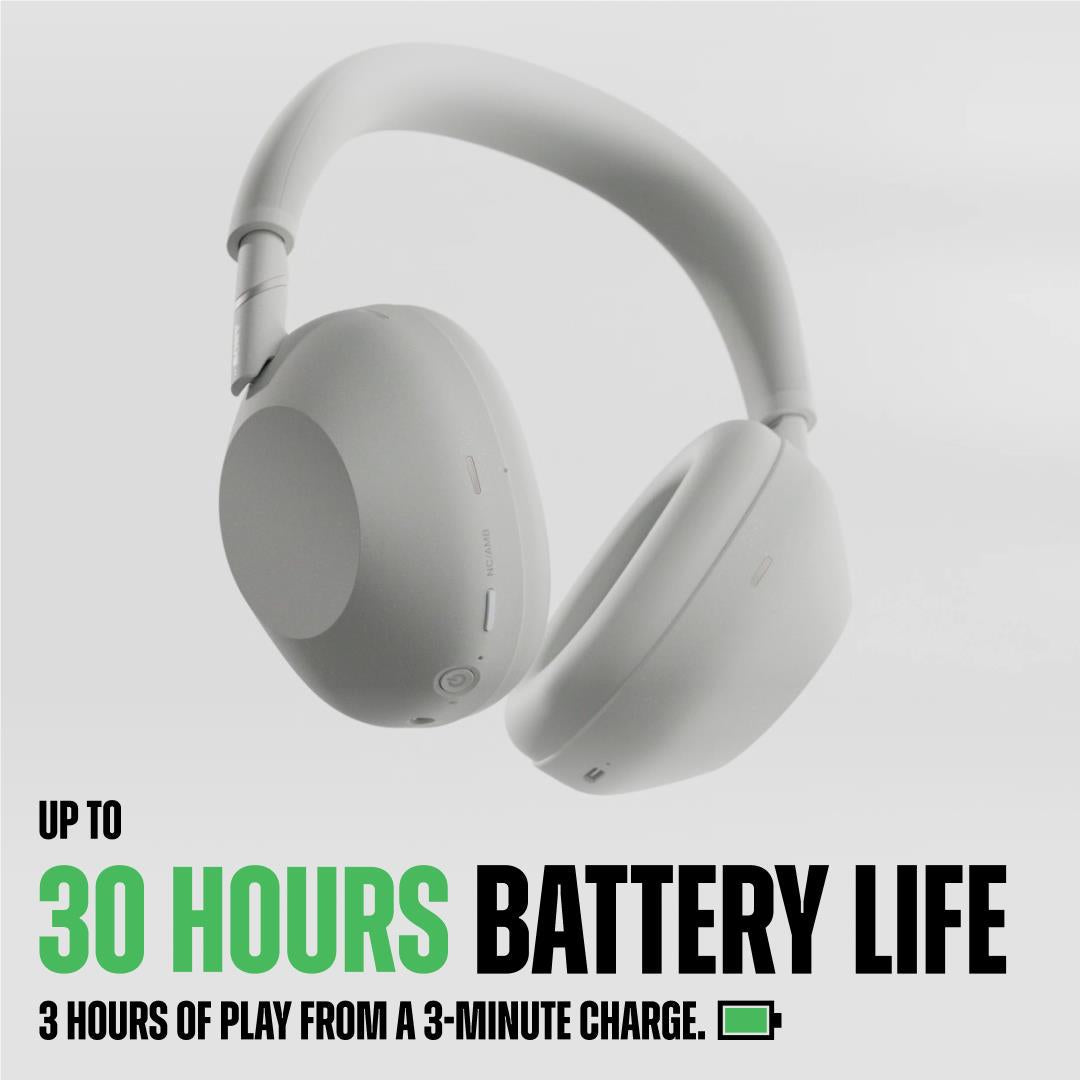 Sony WH-1000XM6 noise cancelling wireless over-ear headphones in Sandstone, image 7 - Over-Ear Headphones at Tech Supply Shed NZ