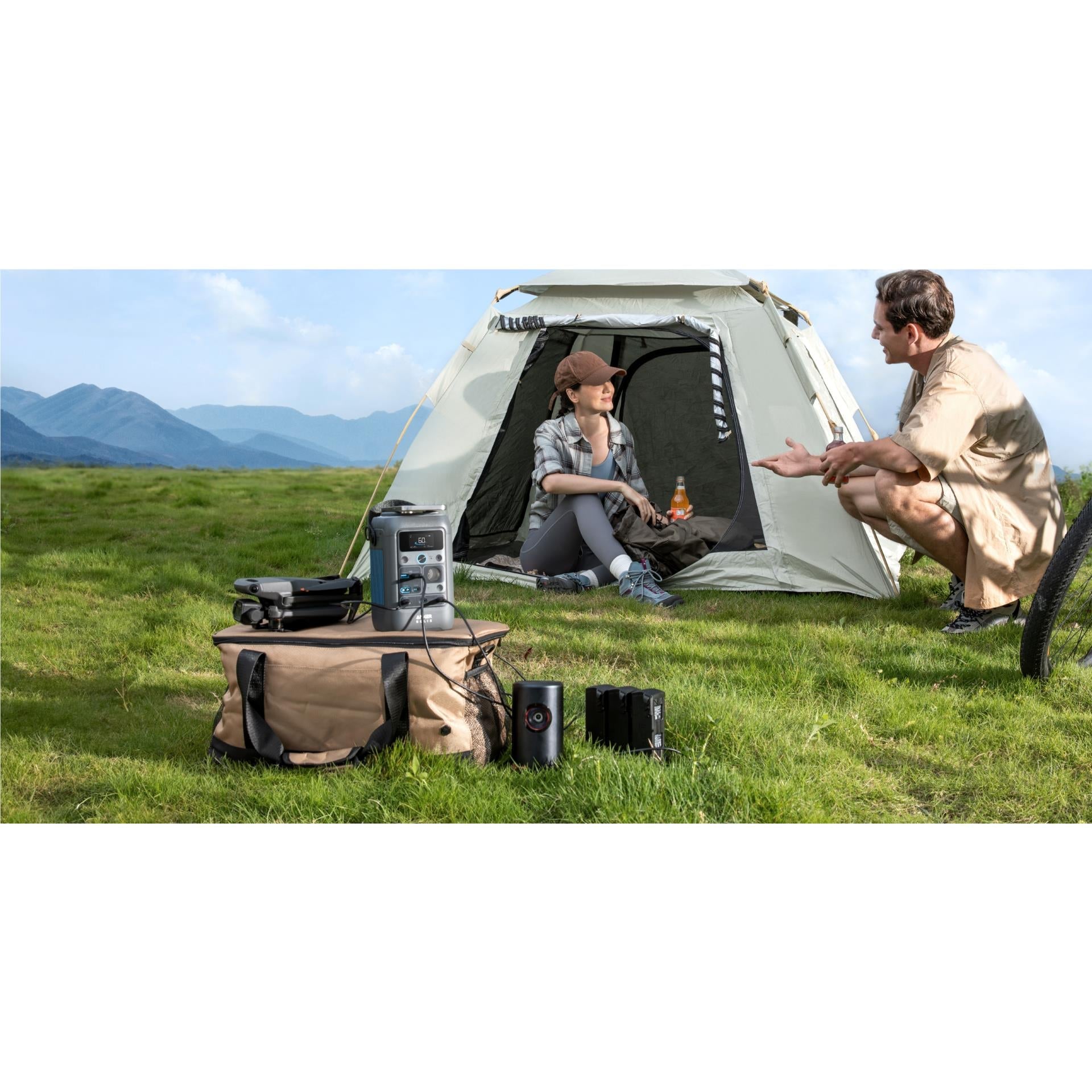 Anker SOLIX C300 DC portable power station in grey, image 6 - Power Stations at Tech Supply Shed NZ