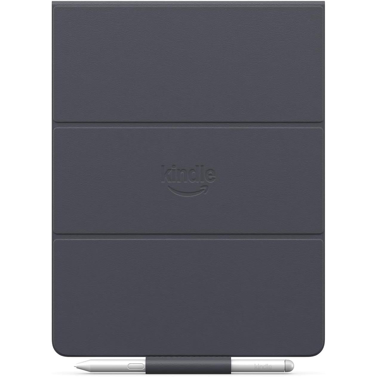 Graphite magnetic folio cover with stand, front flap closed