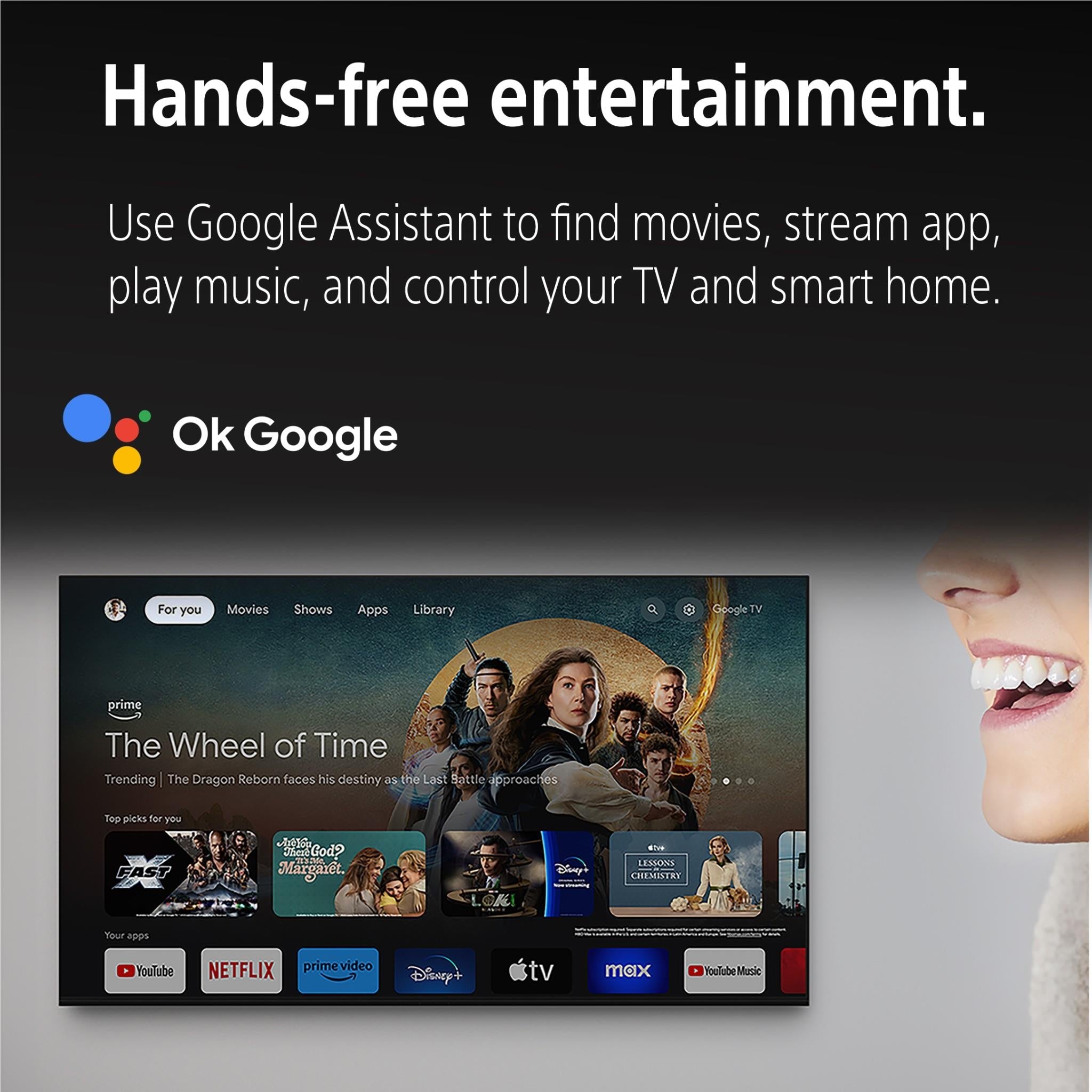 Sony BRAVIA 2 II 65 inch 4K LED Google TV, image 3 - Large TVs - 65" to 75" at Tech Supply Shed NZ