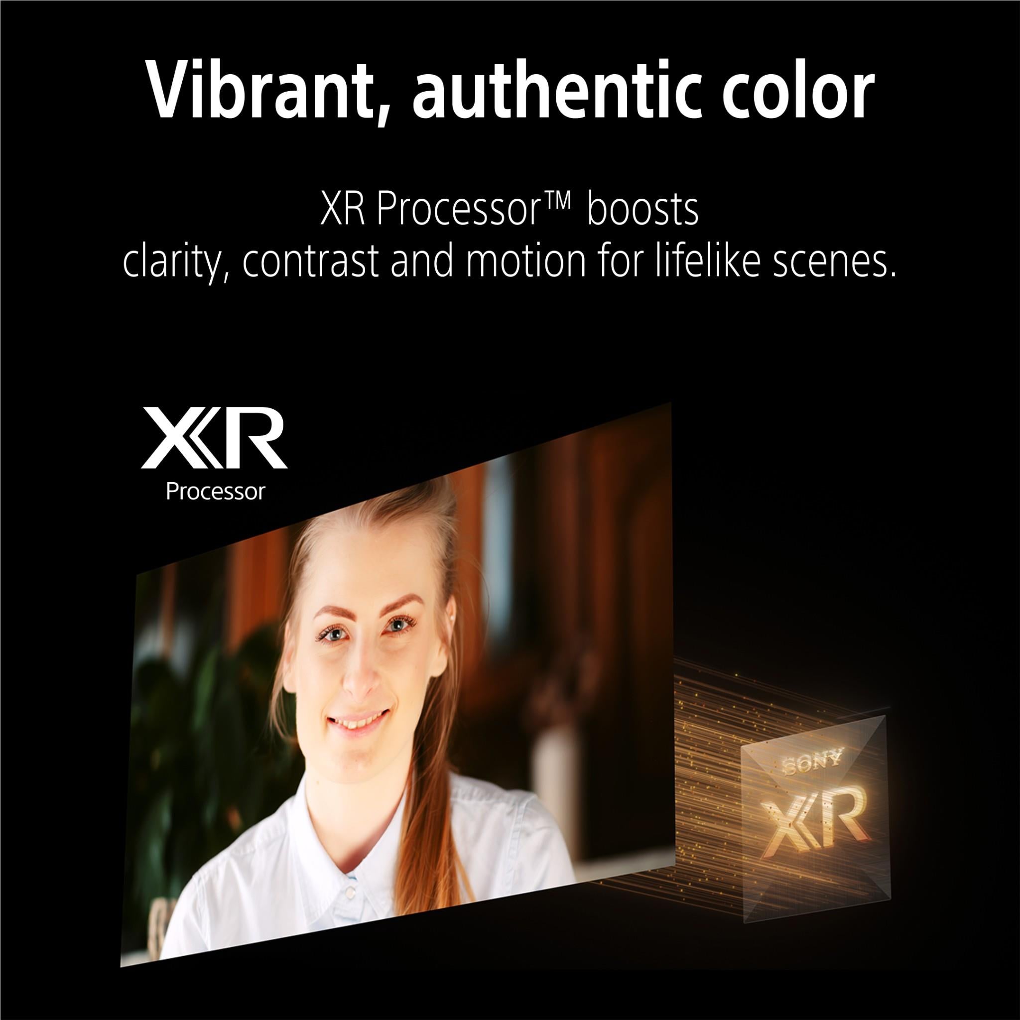 Sony BRAVIA 3 II TV screen with X R processor performance graphic