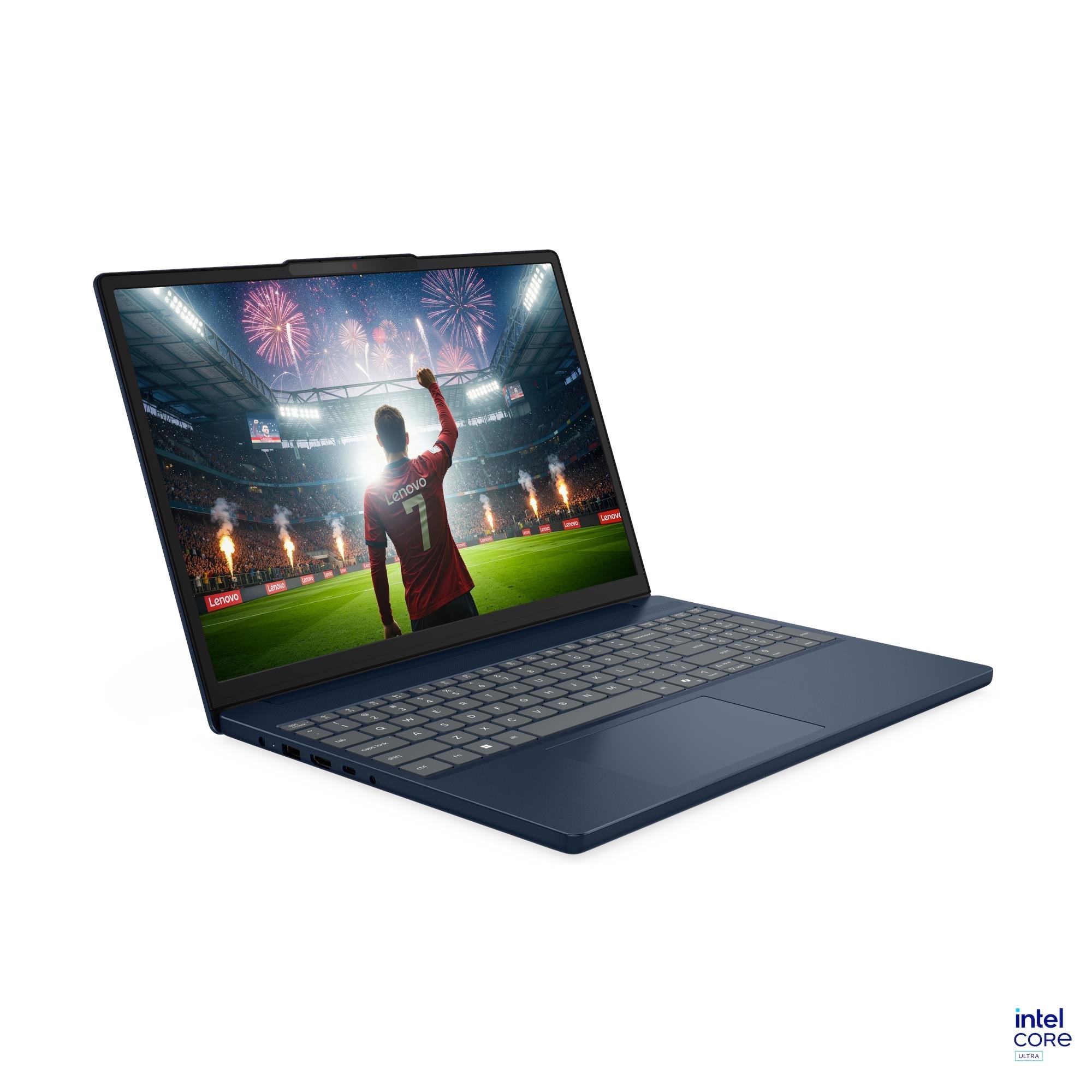Lenovo IdeaPad Slim 3 15.3-inch Copilot+ PC laptop in Blue, image 2 - Business & Home Laptops at Tech Supply Shed NZ