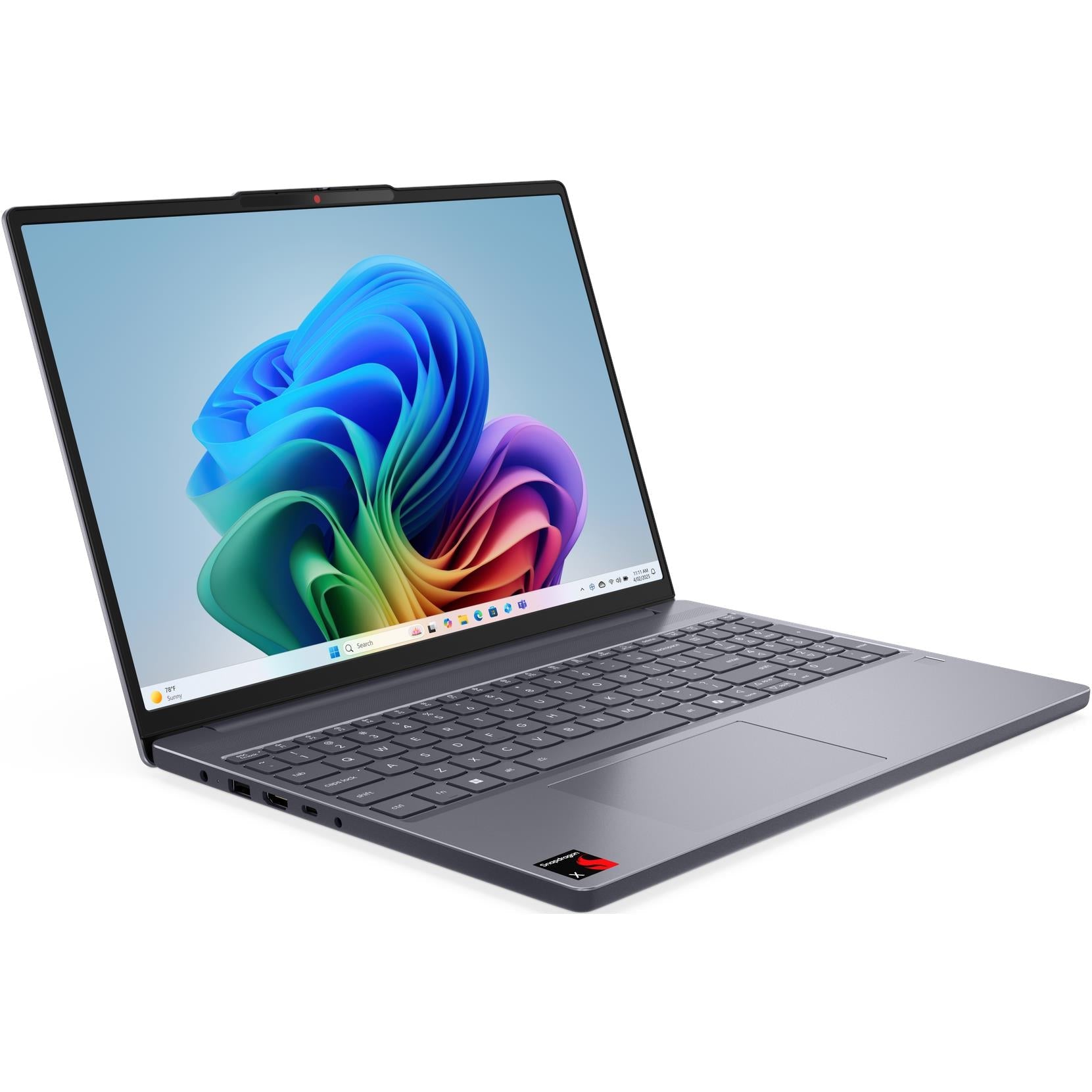 Lenovo IdeaPad Slim 3 15.3-inch laptop with Snapdragon X, image 3 - Business & Home Laptops at Tech Supply Shed NZ