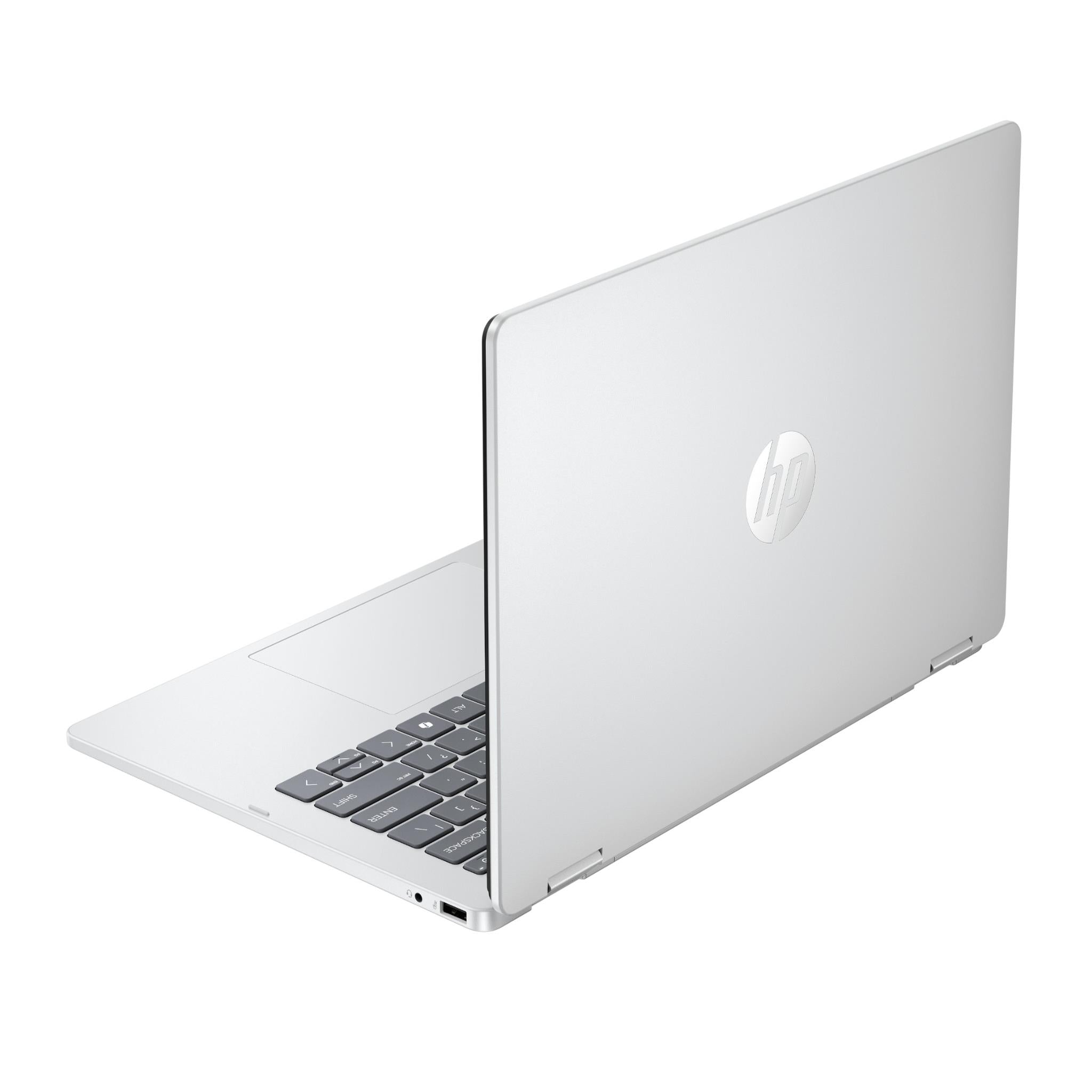 HP OmniBook 5 Flip 14 inch 2-in-1 touchscreen laptop in silver, image 7 - Business & Home Laptops at Tech Supply Shed NZ