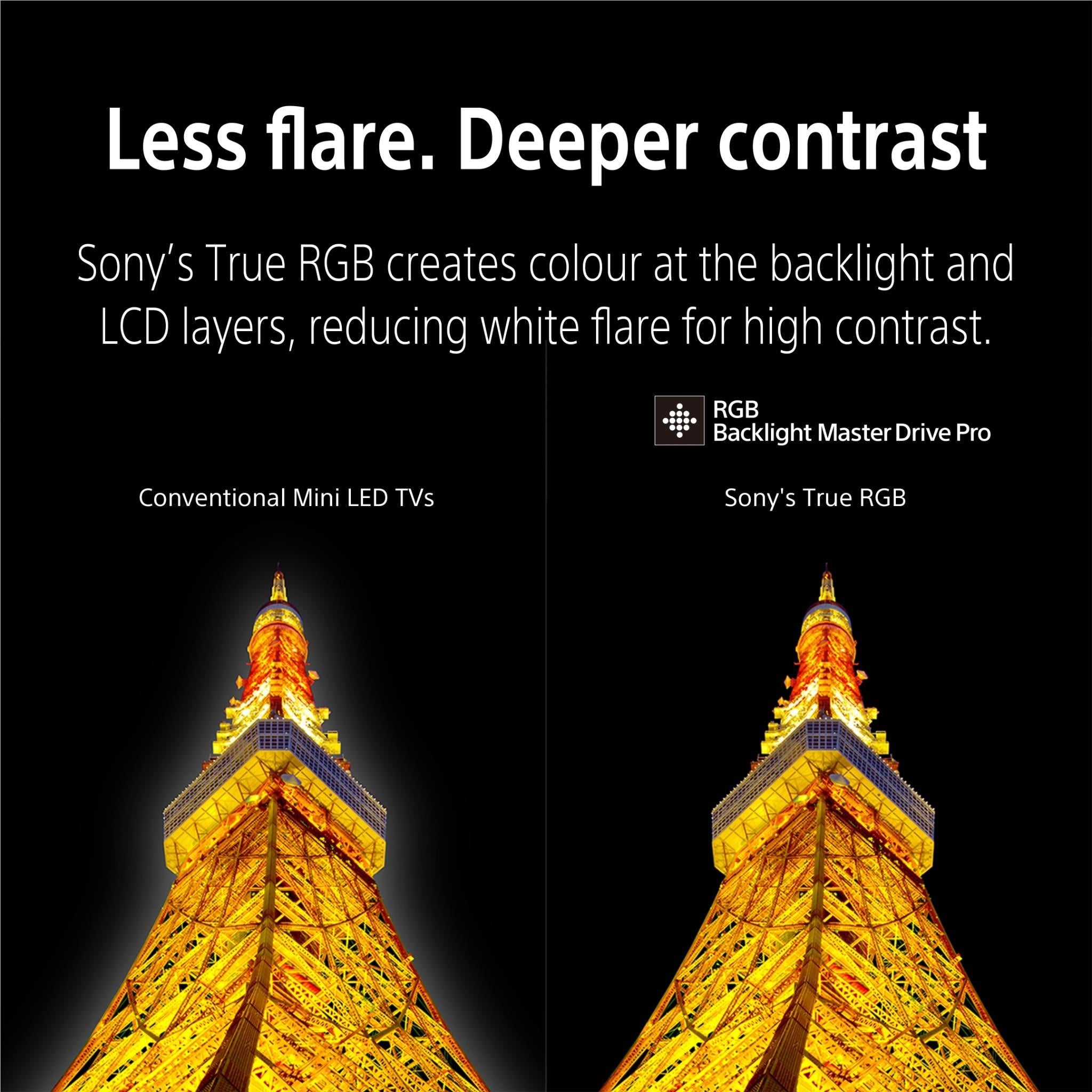 Sony BRAVIA 7 II 98 inch True RGB Mini-LED 4K Google TV, image 8 - Extra Large TVs - 85" and Above at Tech Supply Shed NZ