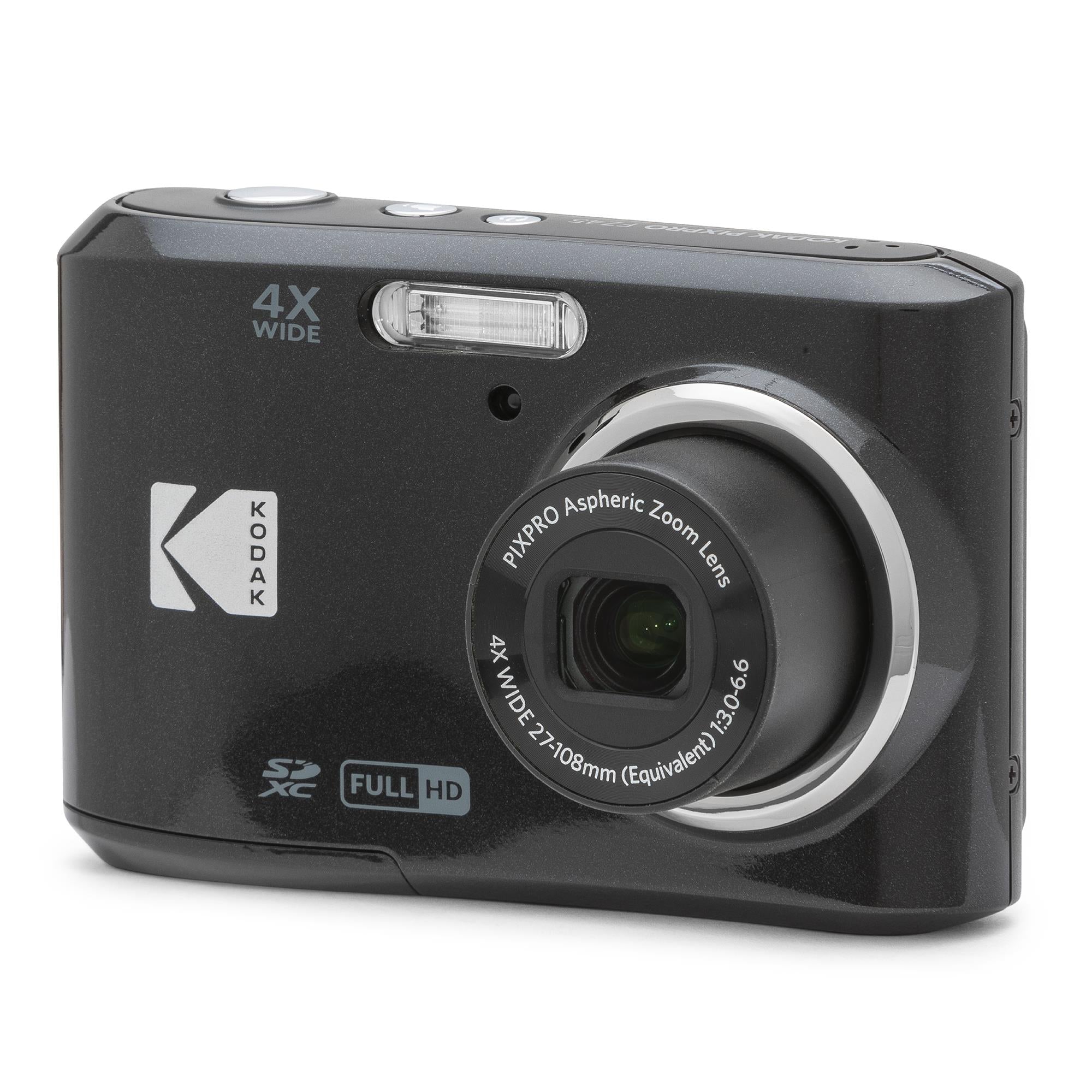 Kodak PIXPRO FZ45 digital compact camera in black - Digital Cameras at Tech Supply Shed NZ