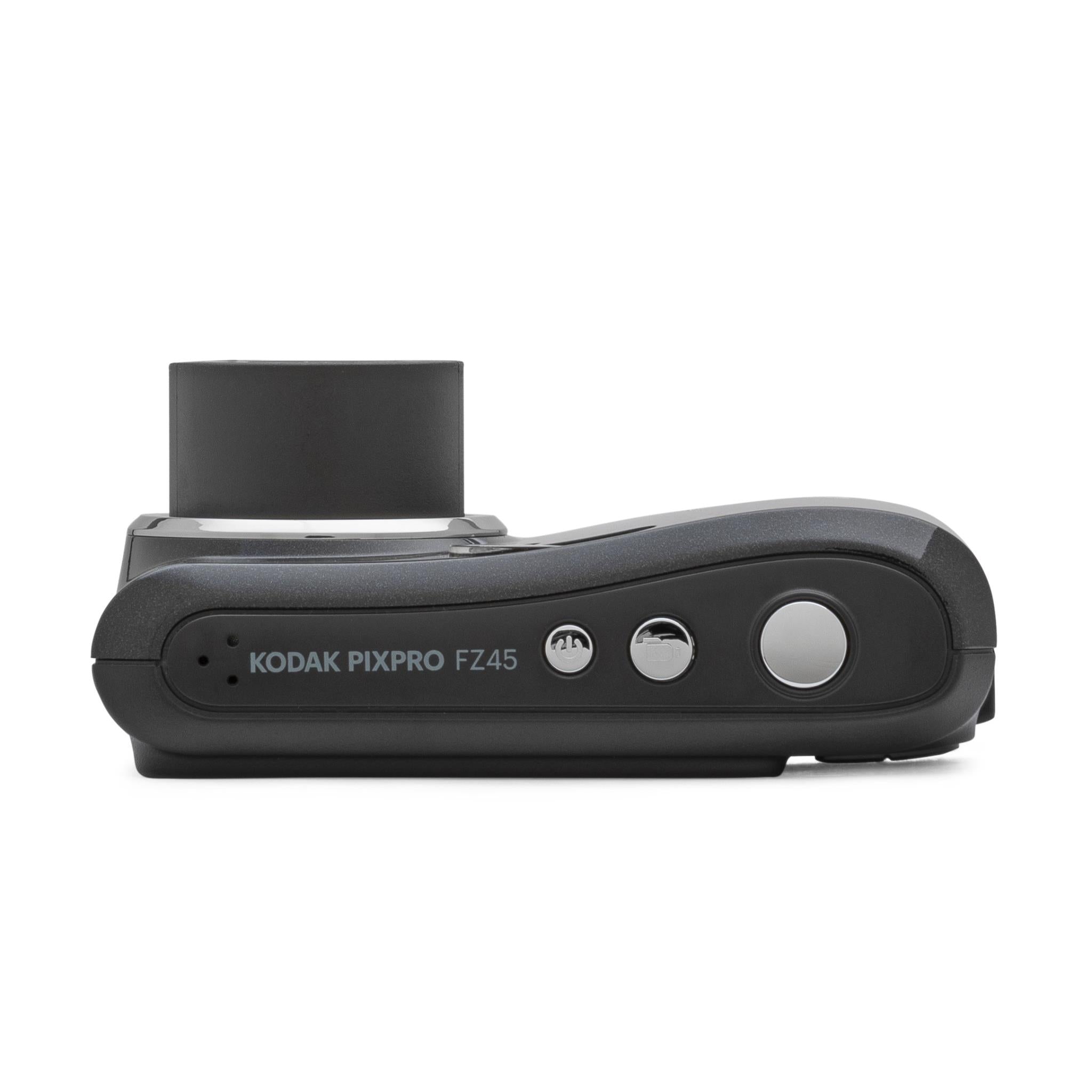 Kodak PIXPRO FZ45 digital compact camera in black, image 8 - Digital Cameras at Tech Supply Shed NZ