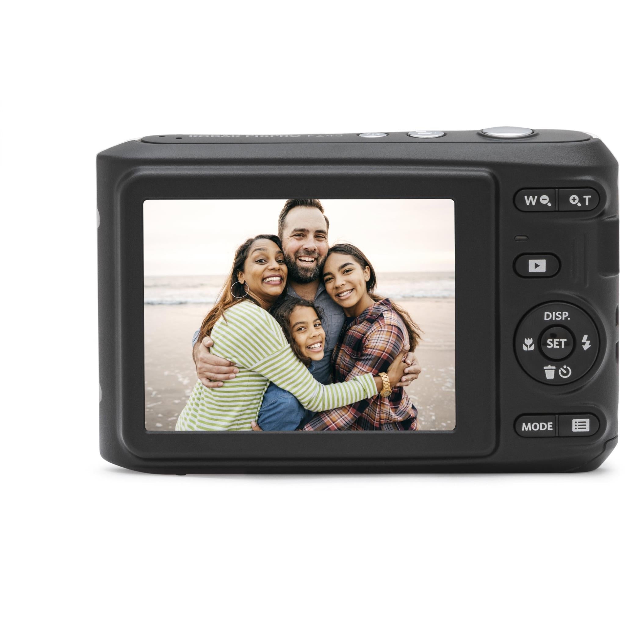 Kodak PIXPRO FZ45 digital compact camera in red, image 6 - Digital Cameras at Tech Supply Shed NZ