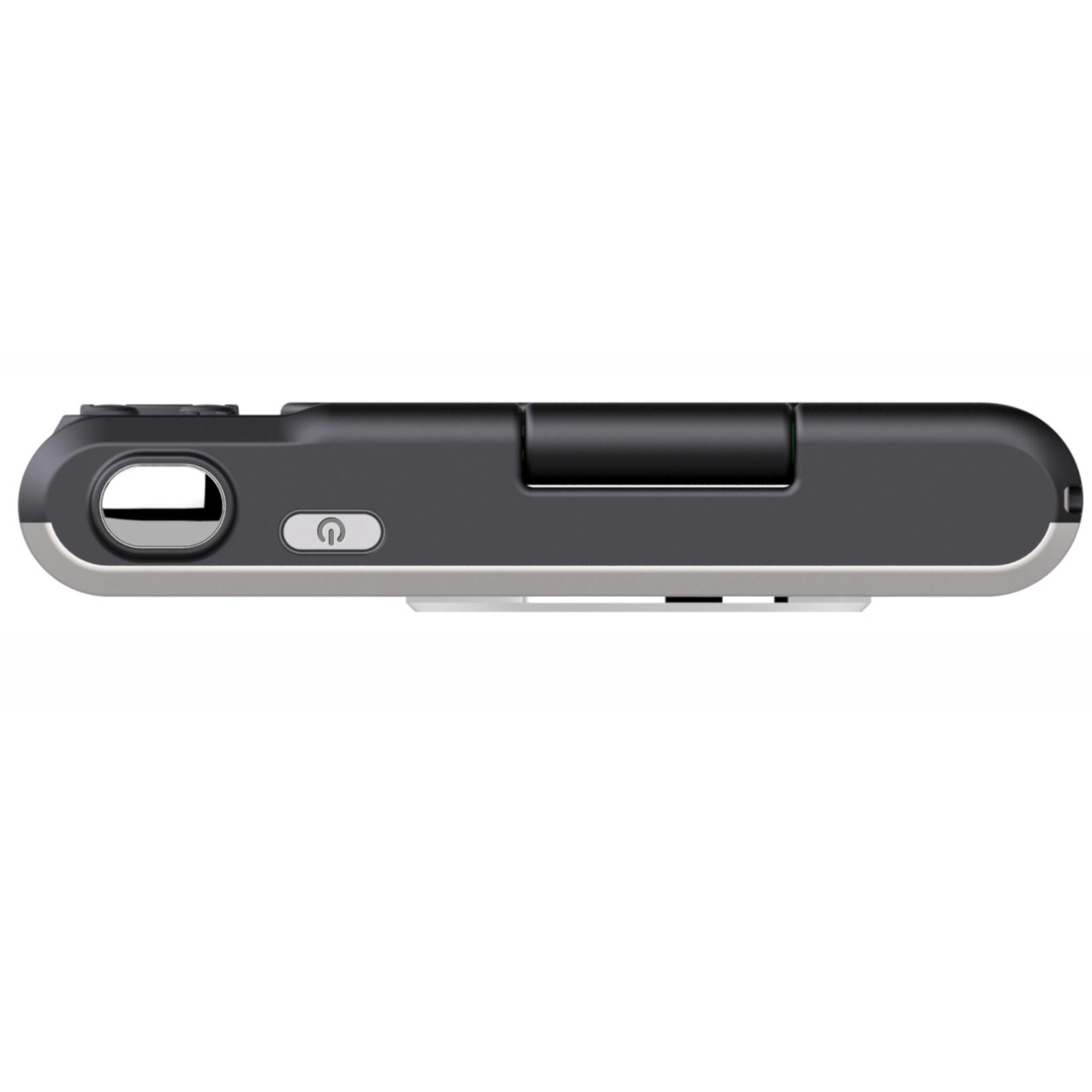 Kodak PIXPRO C1 retro digital camera side with strap loop and slim control area, black